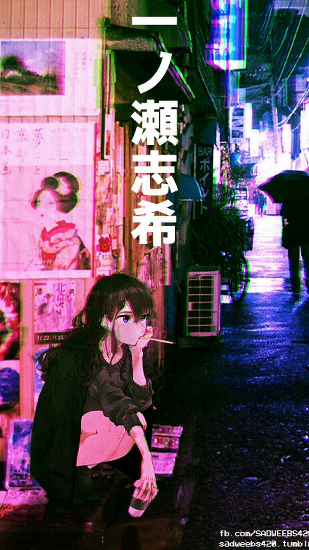 Anime Glitch Wallpapers