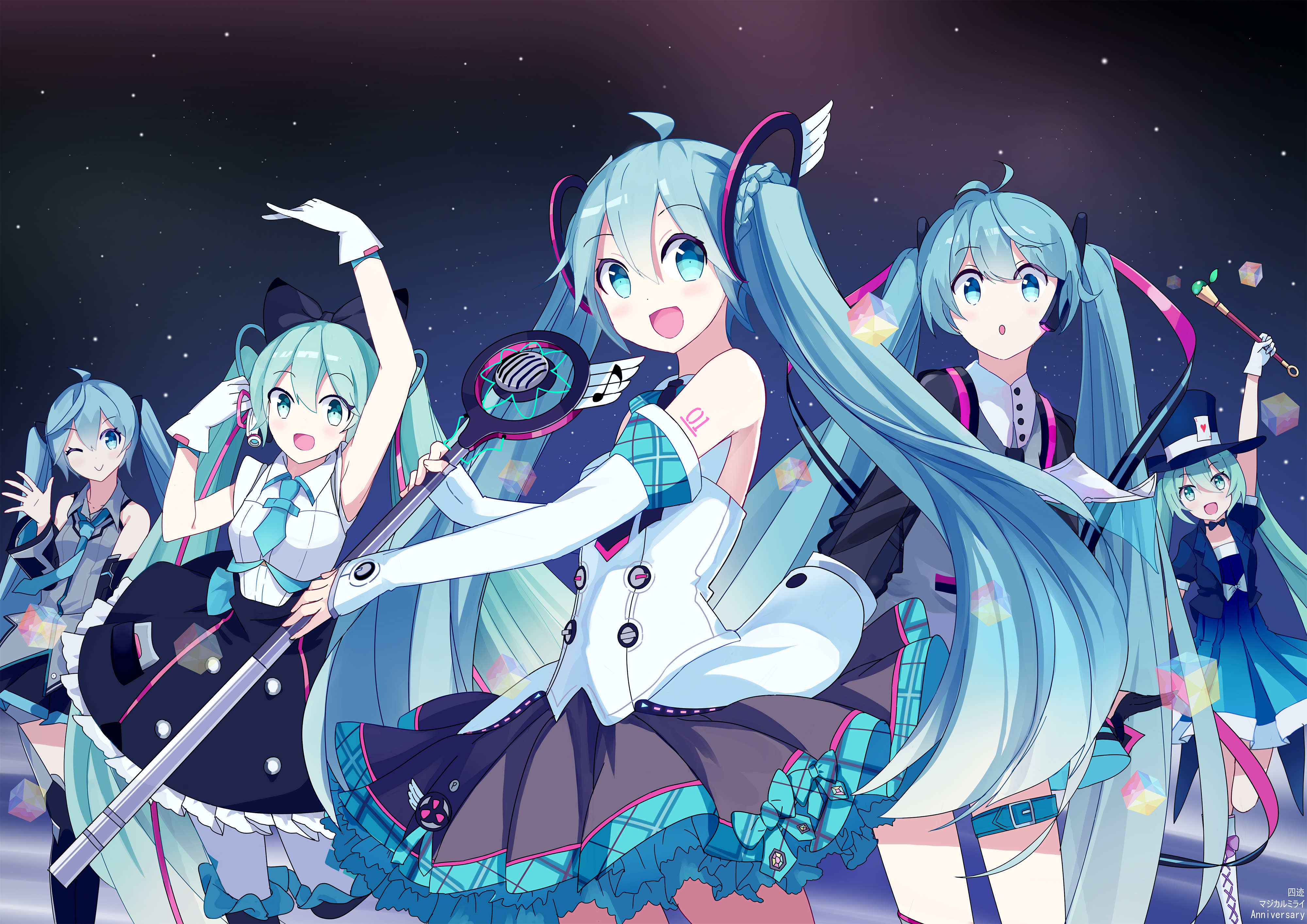 Anime Hatsune Miku 4K Wallpapers