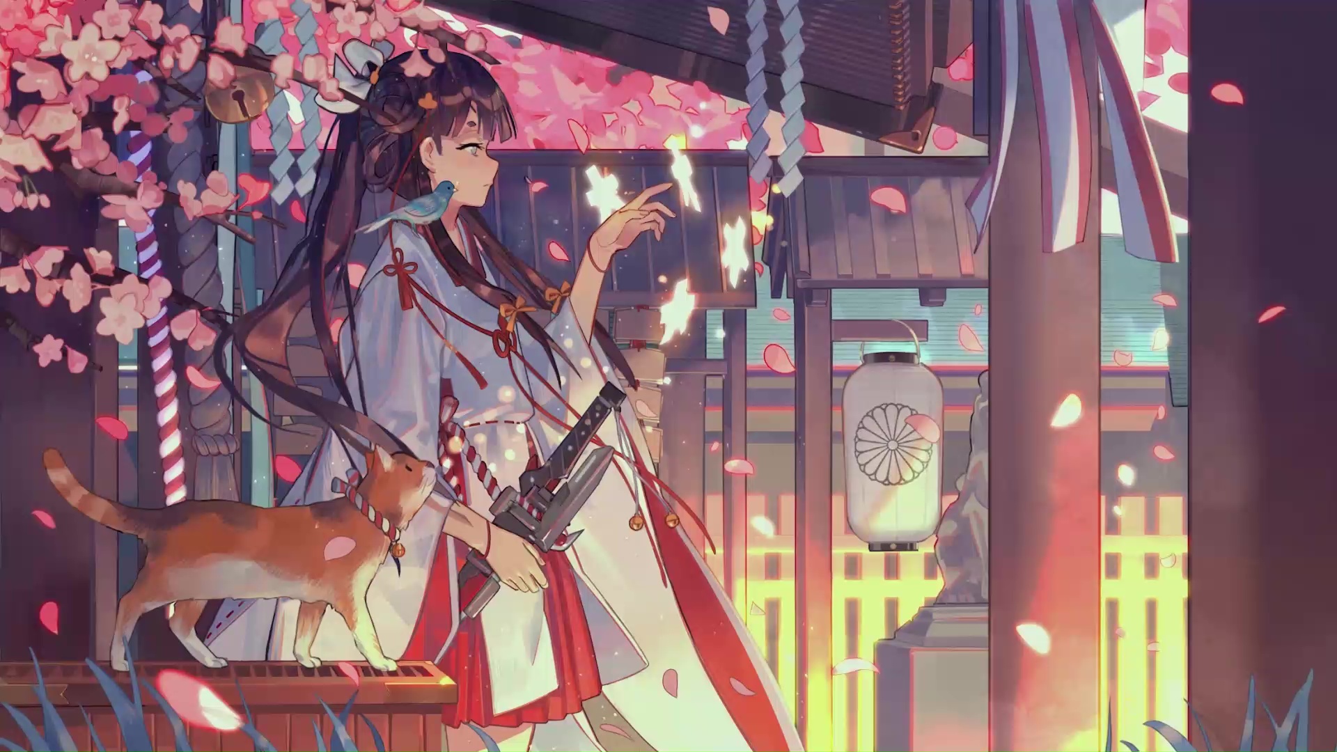 Anime Kimono Girl Wallpapers