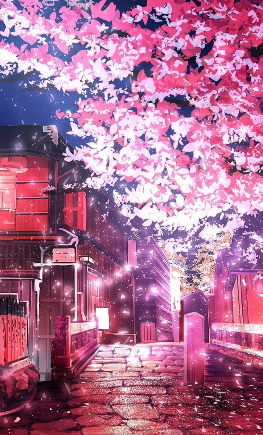 Anime Light Purple And Pink Aesthetic Wallpapers