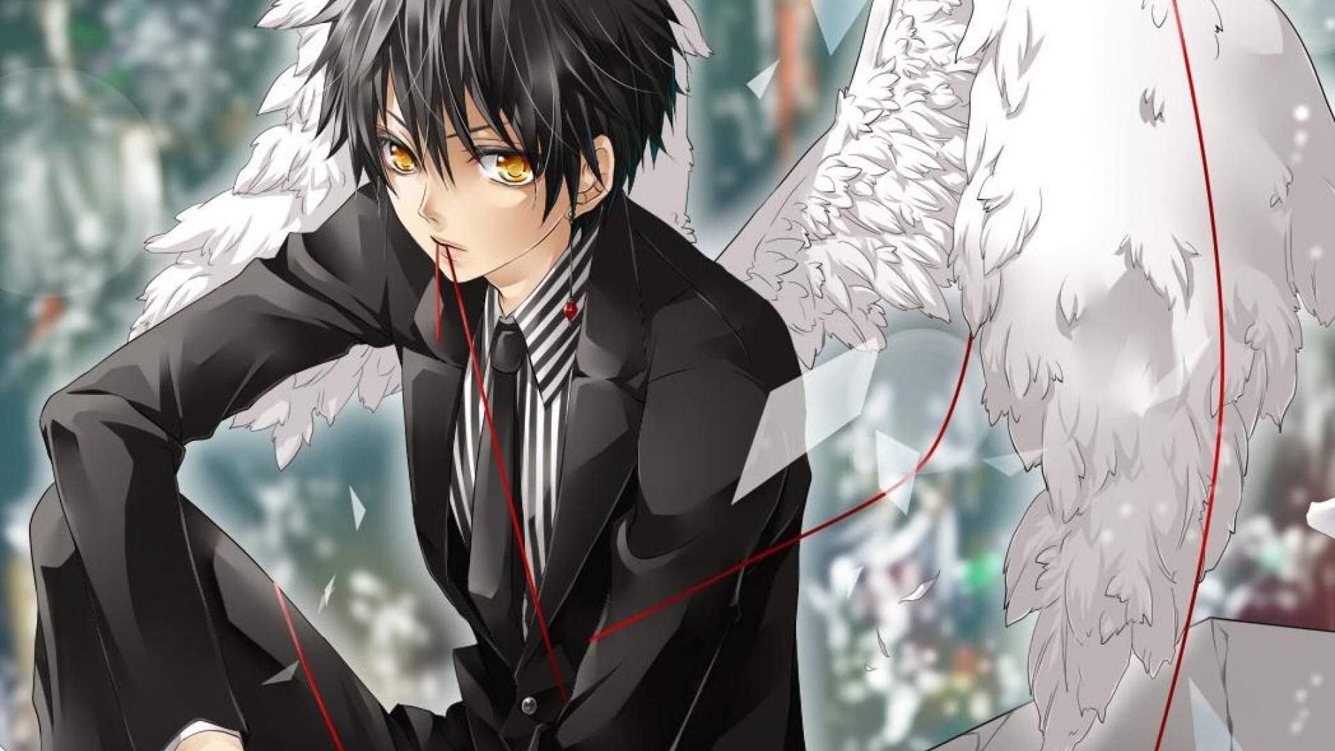 Anime Male Fallen Angel Wallpapers