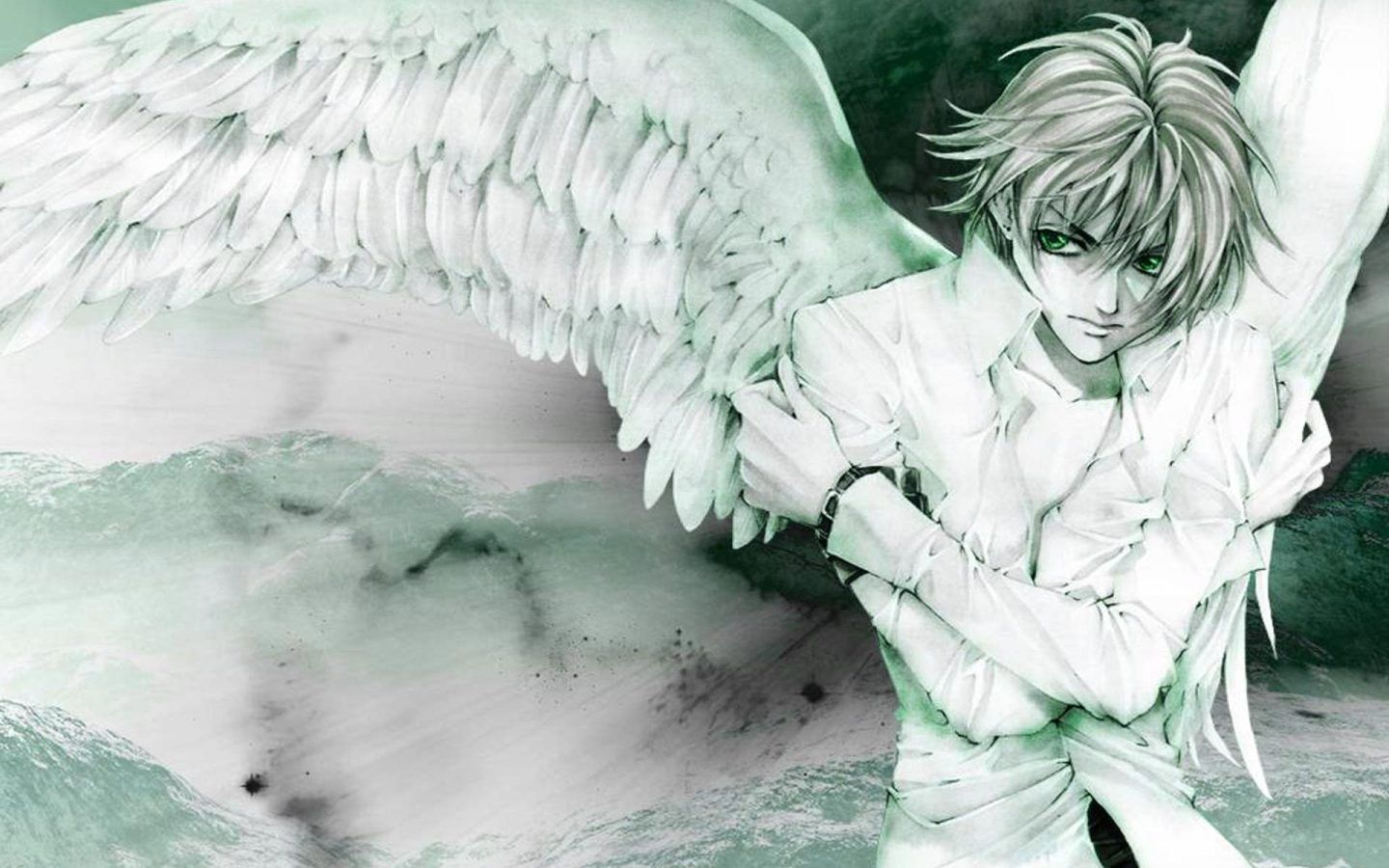 Anime Male Fallen Angel Wallpapers