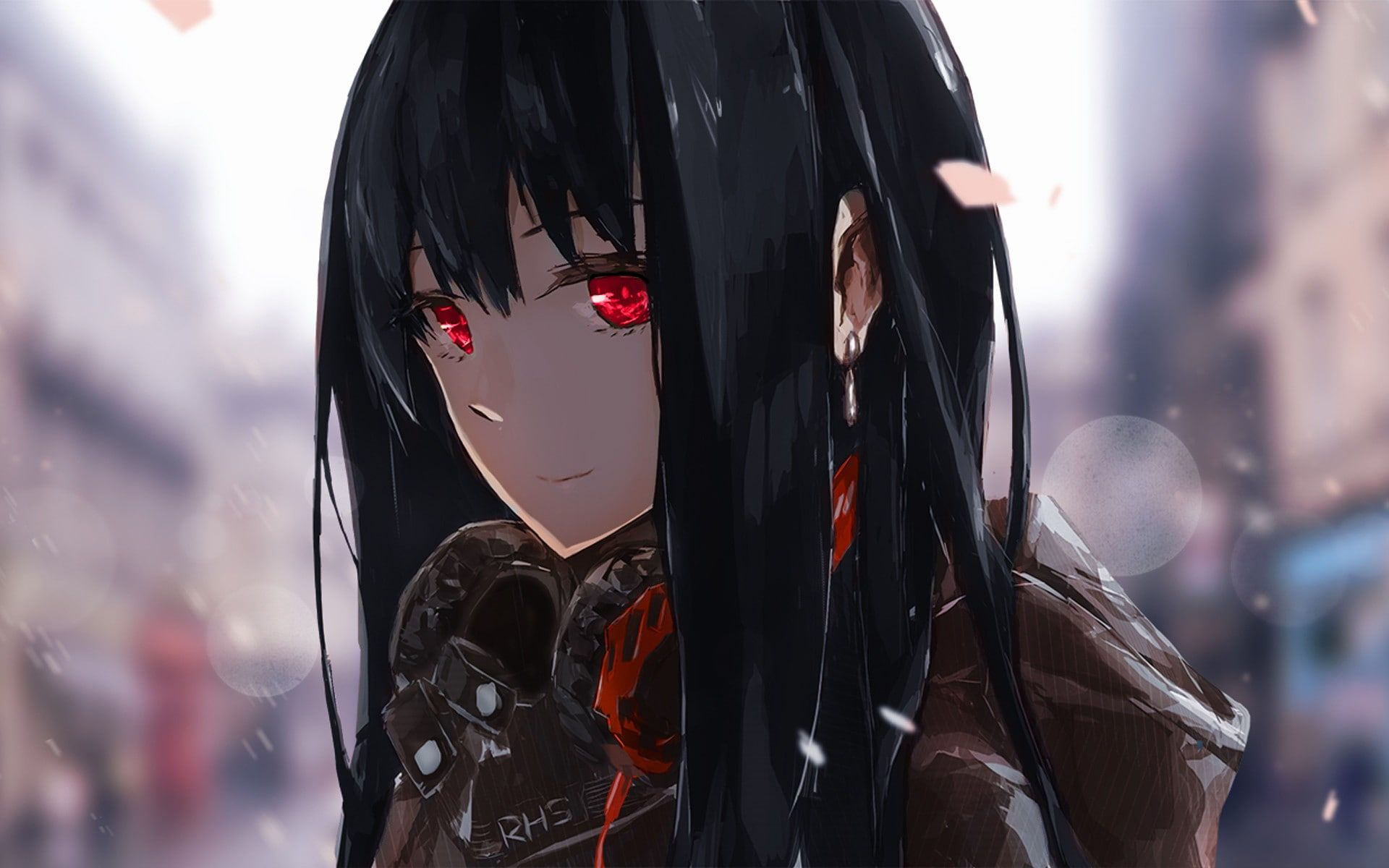 Anime Manga Girl Black Hair Wallpapers