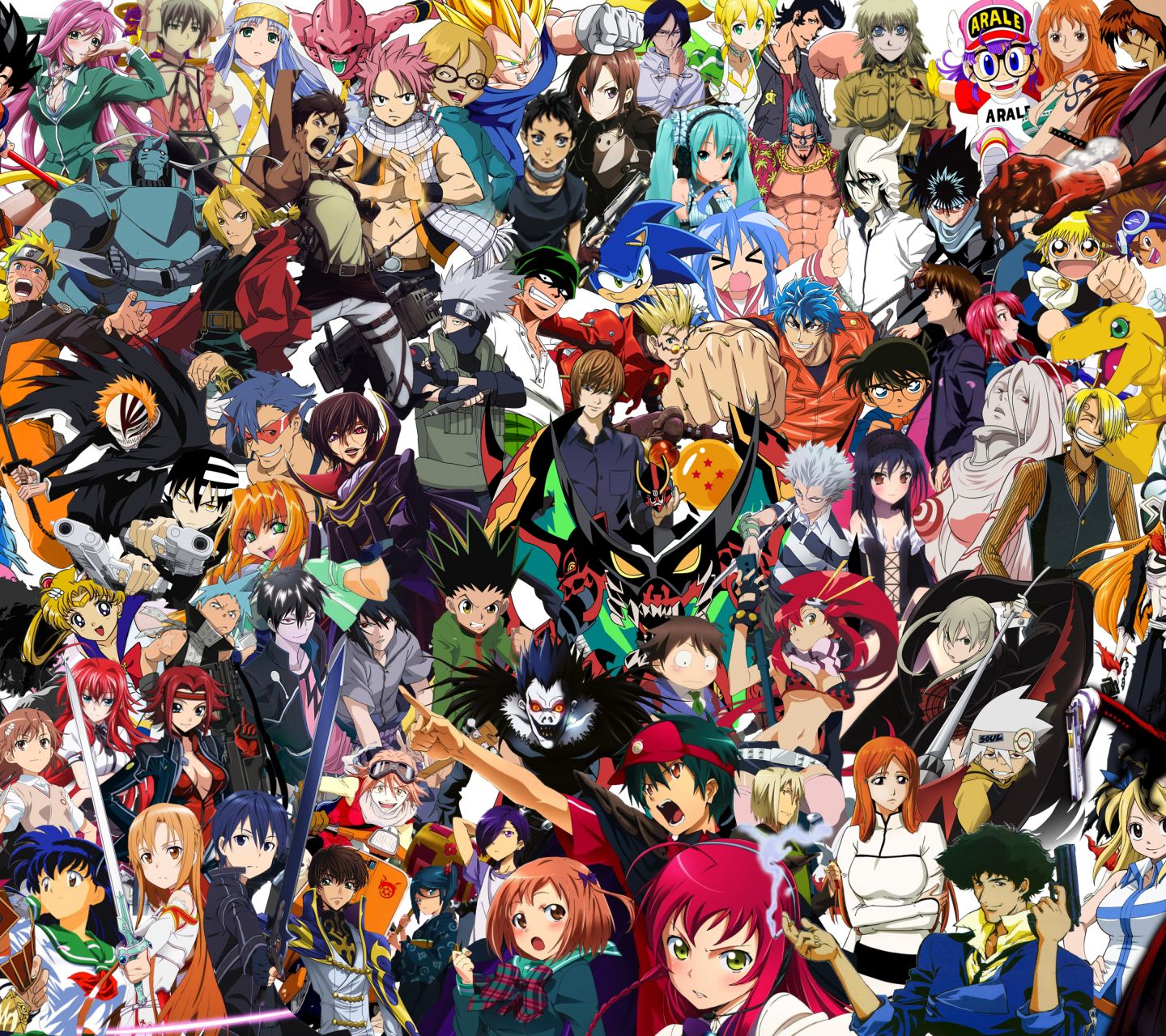 Anime Mashup Hd Wallpapers