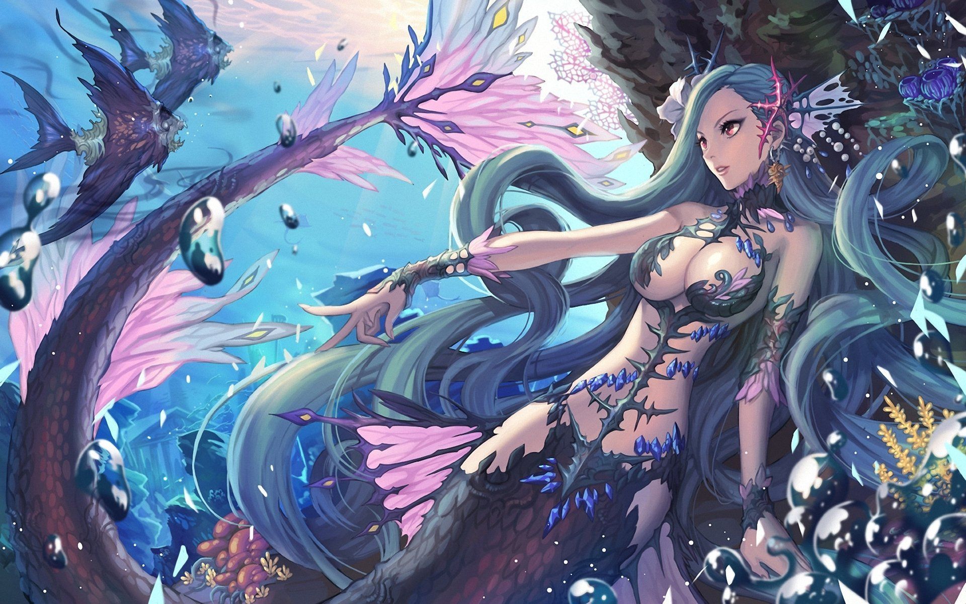 Anime Mermaid Wallpapers