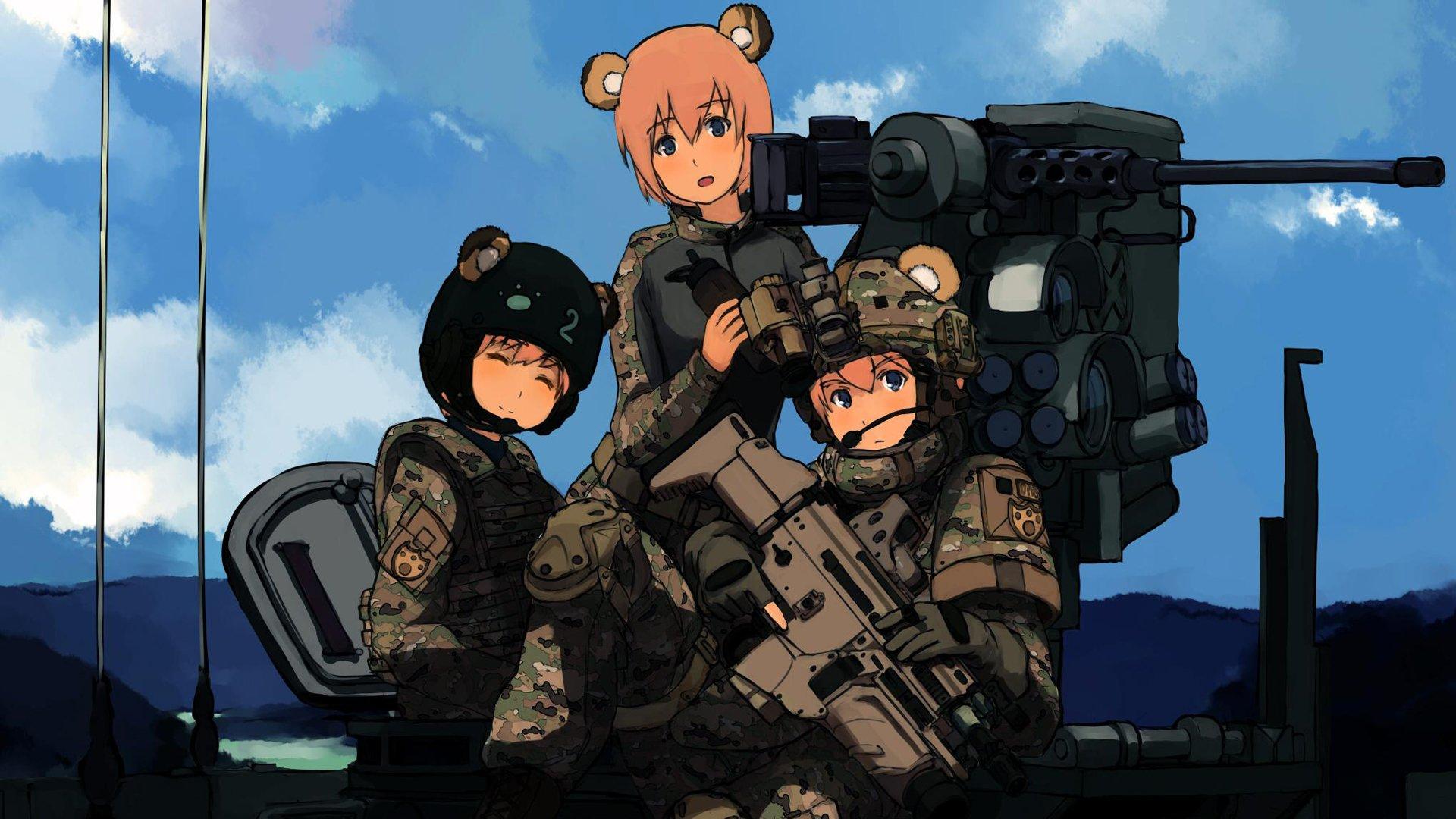 Anime Military Girl Wallpapers