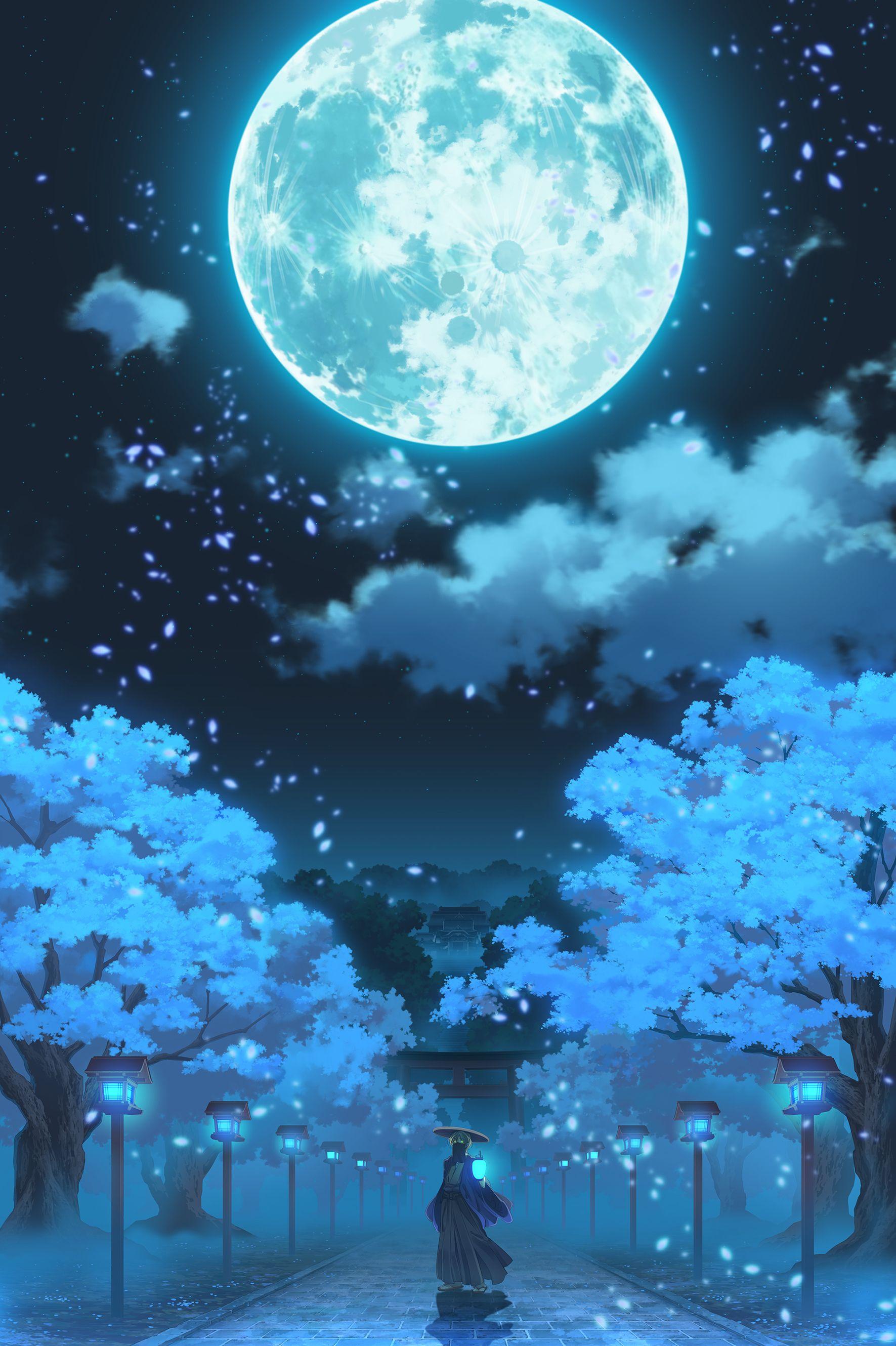 Anime Moon Wallpapers