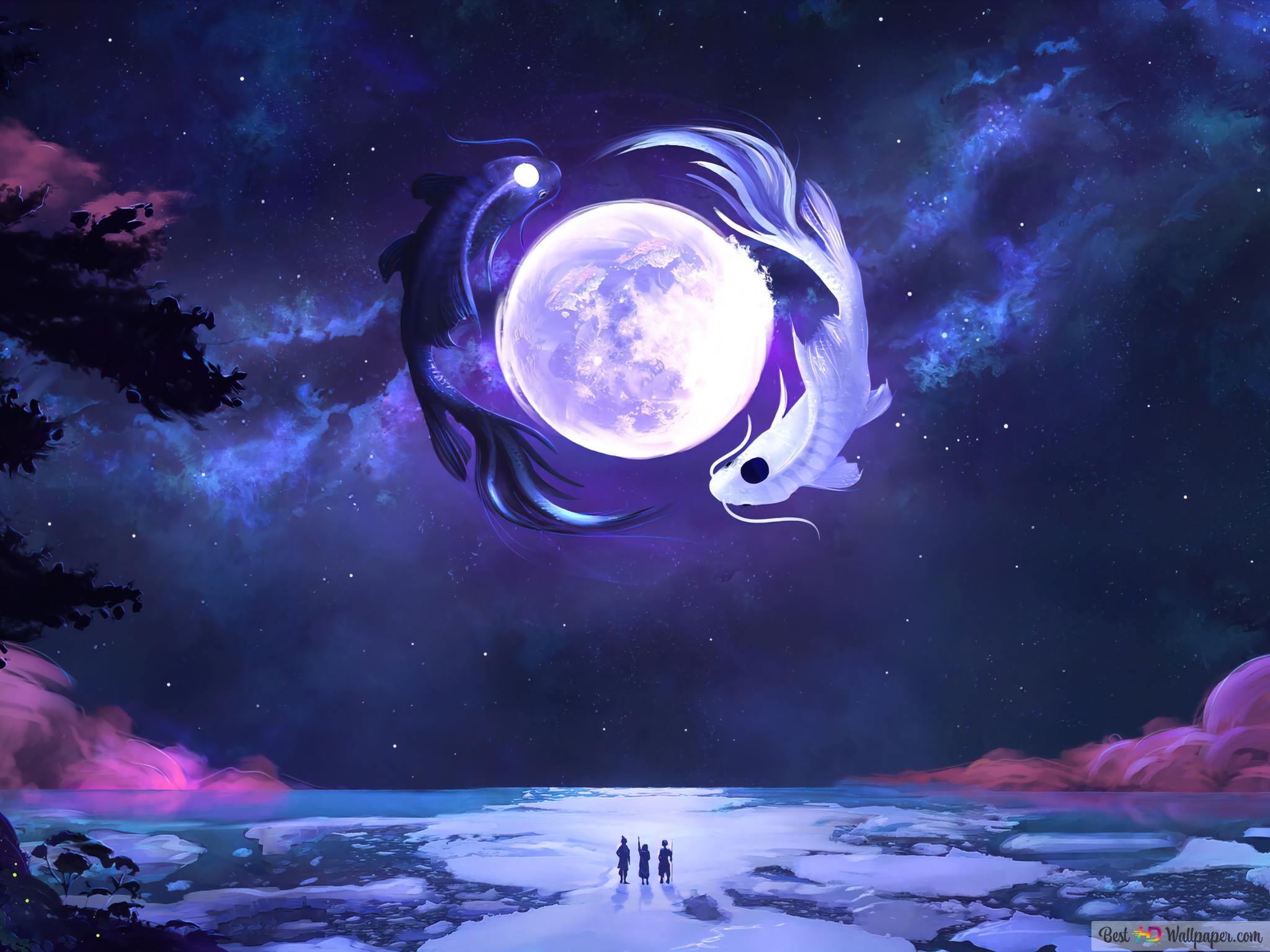 Anime Moon Wallpapers