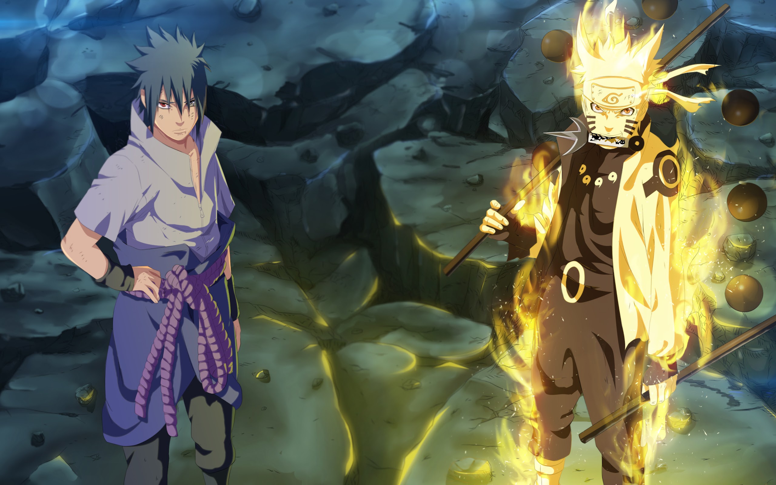 Anime Naruto And Sasuke Wallpapers