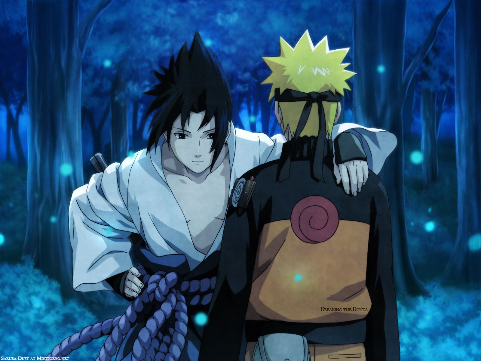 Anime Naruto And Sasuke Wallpapers