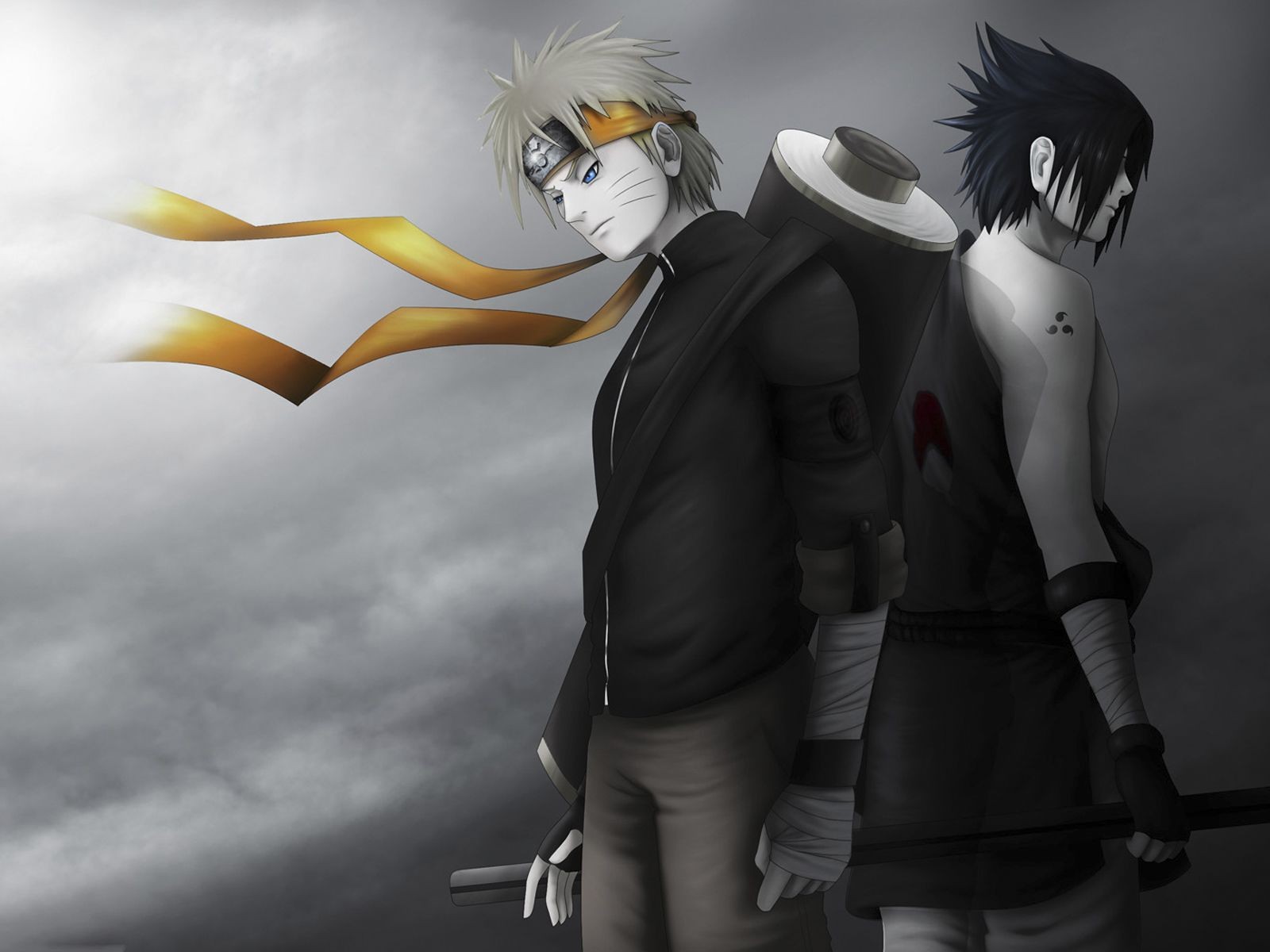 Anime Naruto And Sasuke Wallpapers