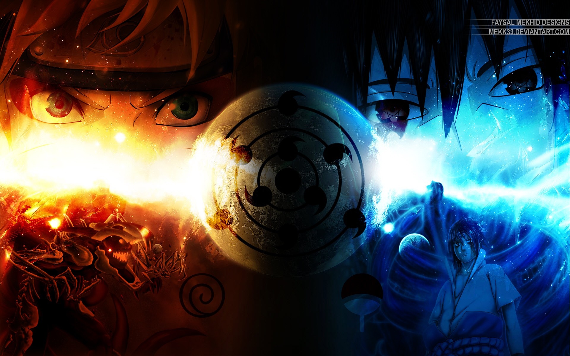 Anime Naruto And Sasuke Wallpapers