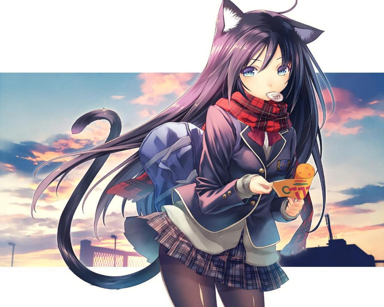 Anime Neko Girl Wallpapers