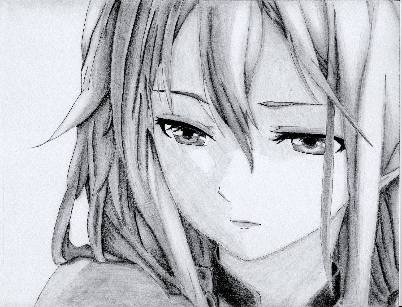 Anime Pencil Drawing Wallpapers