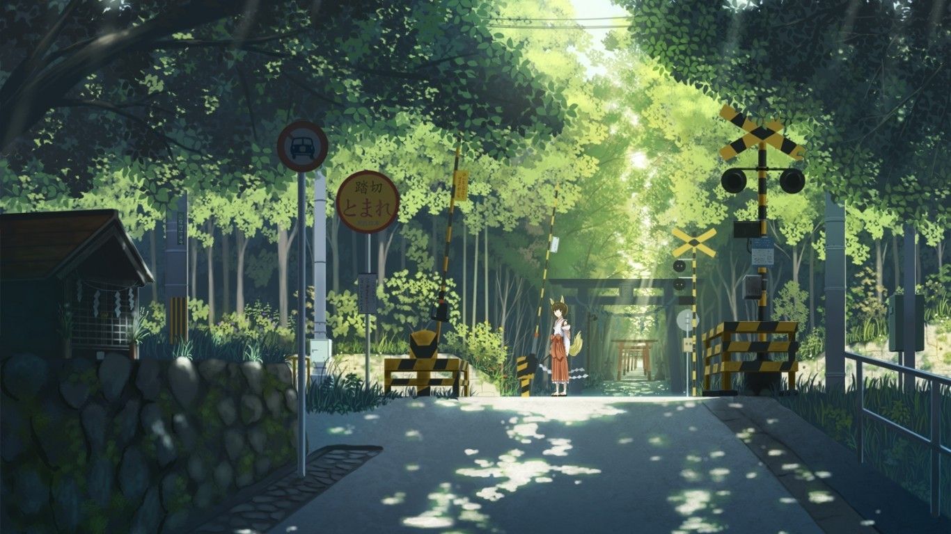 Anime Road Wallpapers