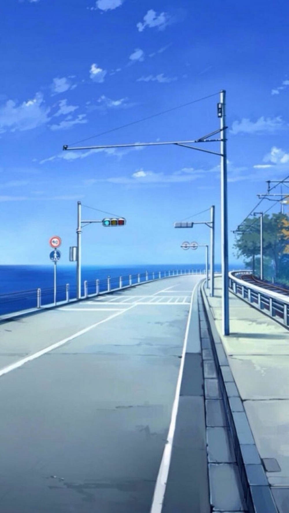 Anime Road Wallpapers