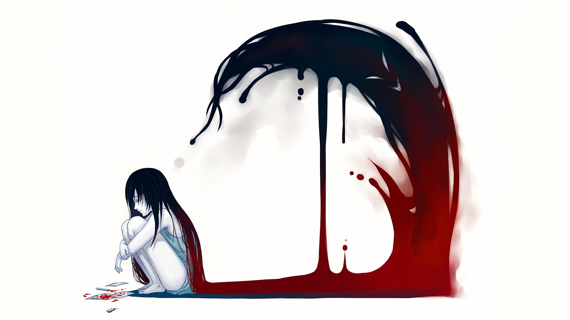 Anime Sad Drawings Wallpapers