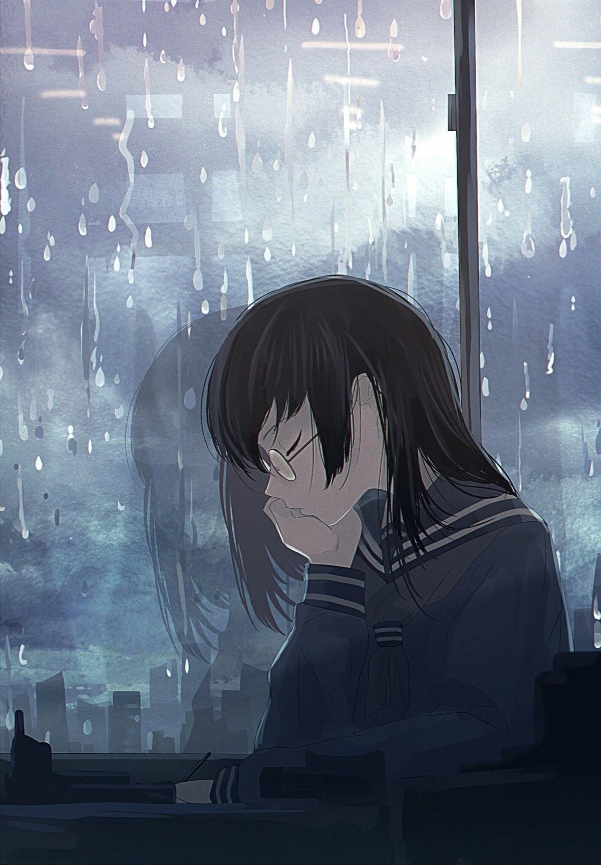 Anime Sad Girl Wallpapers