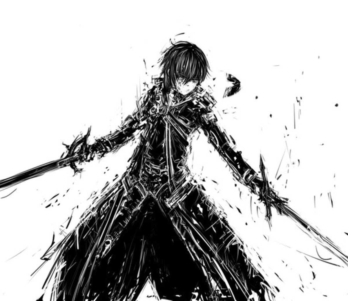 Anime Sao Kirito Dark Wallpapers