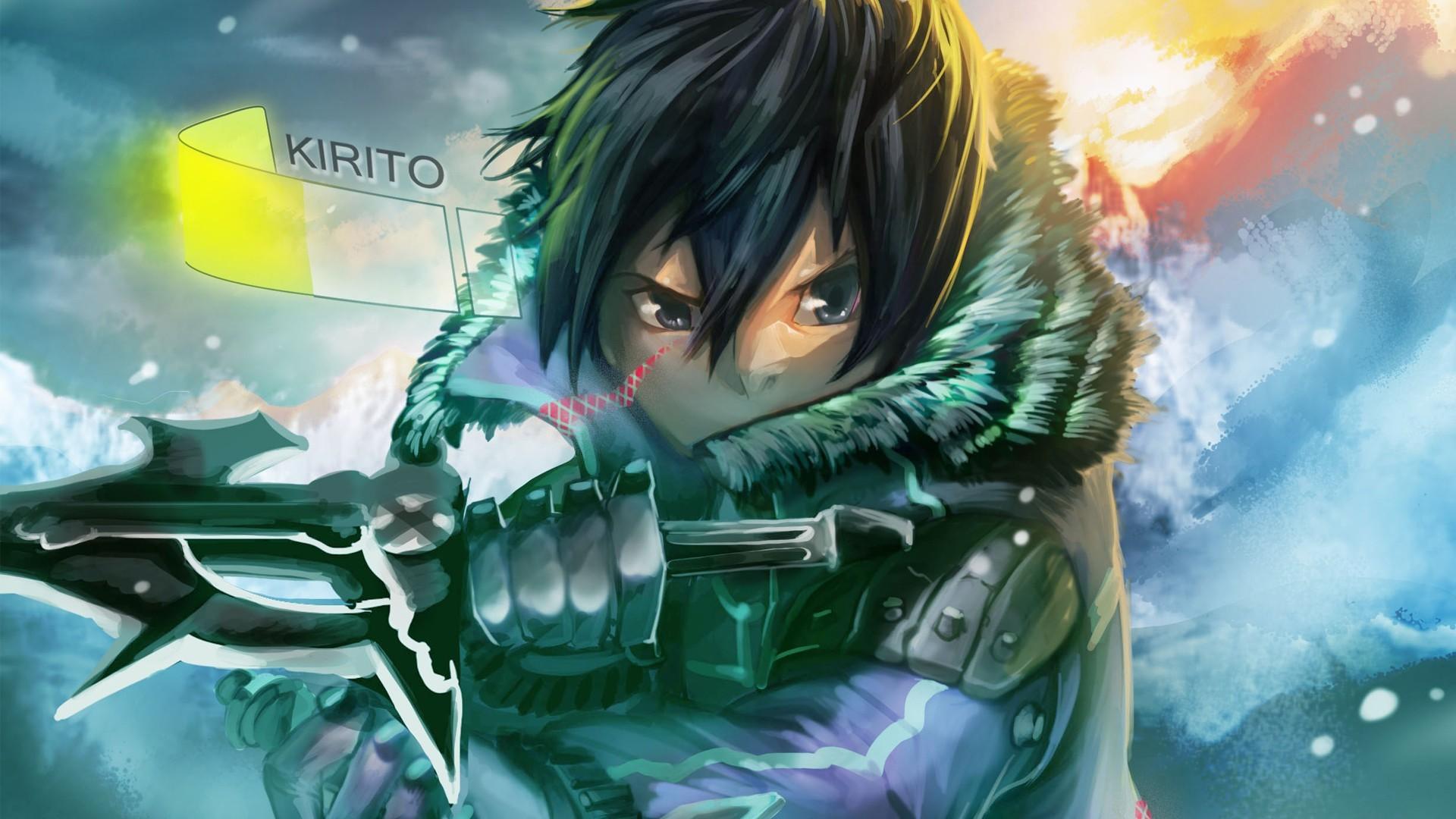 Anime Sao Kirito Dark Wallpapers