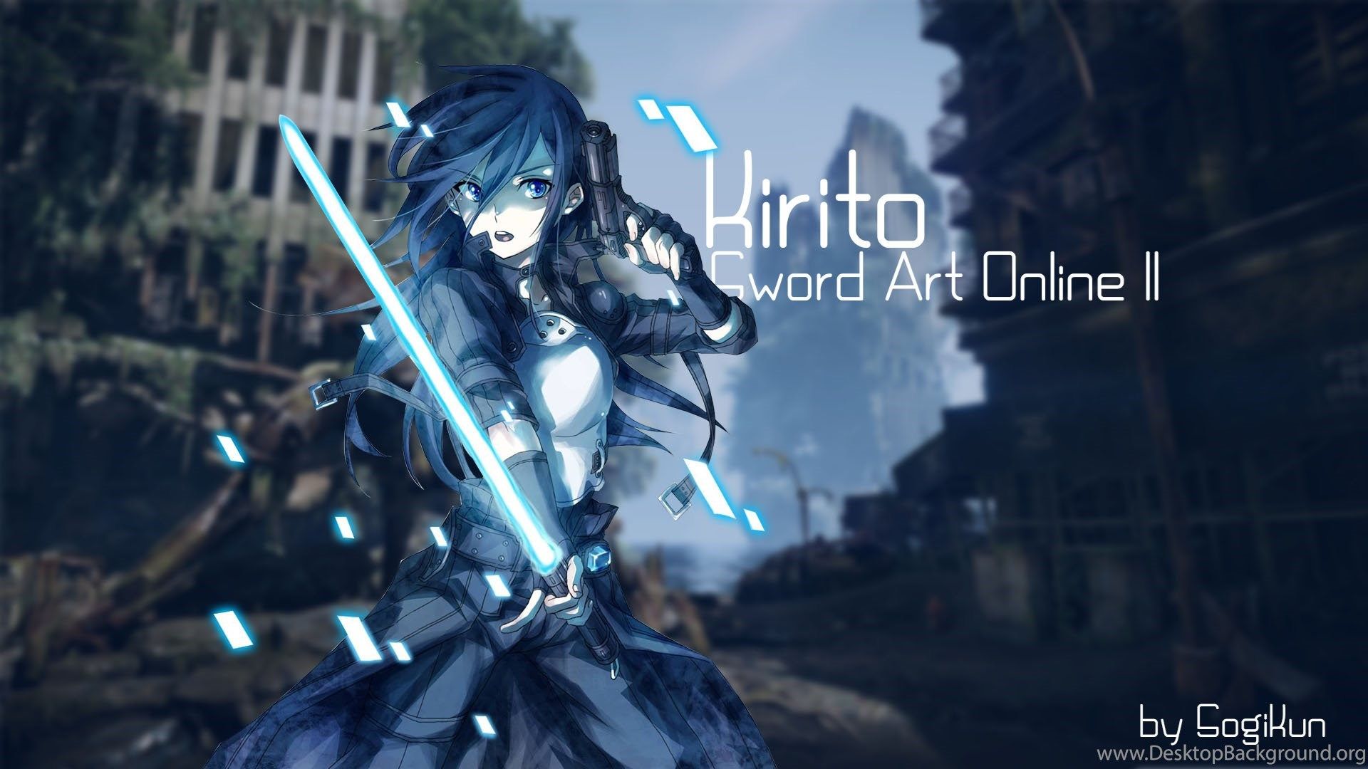 Anime Sao Kirito Dark Wallpapers