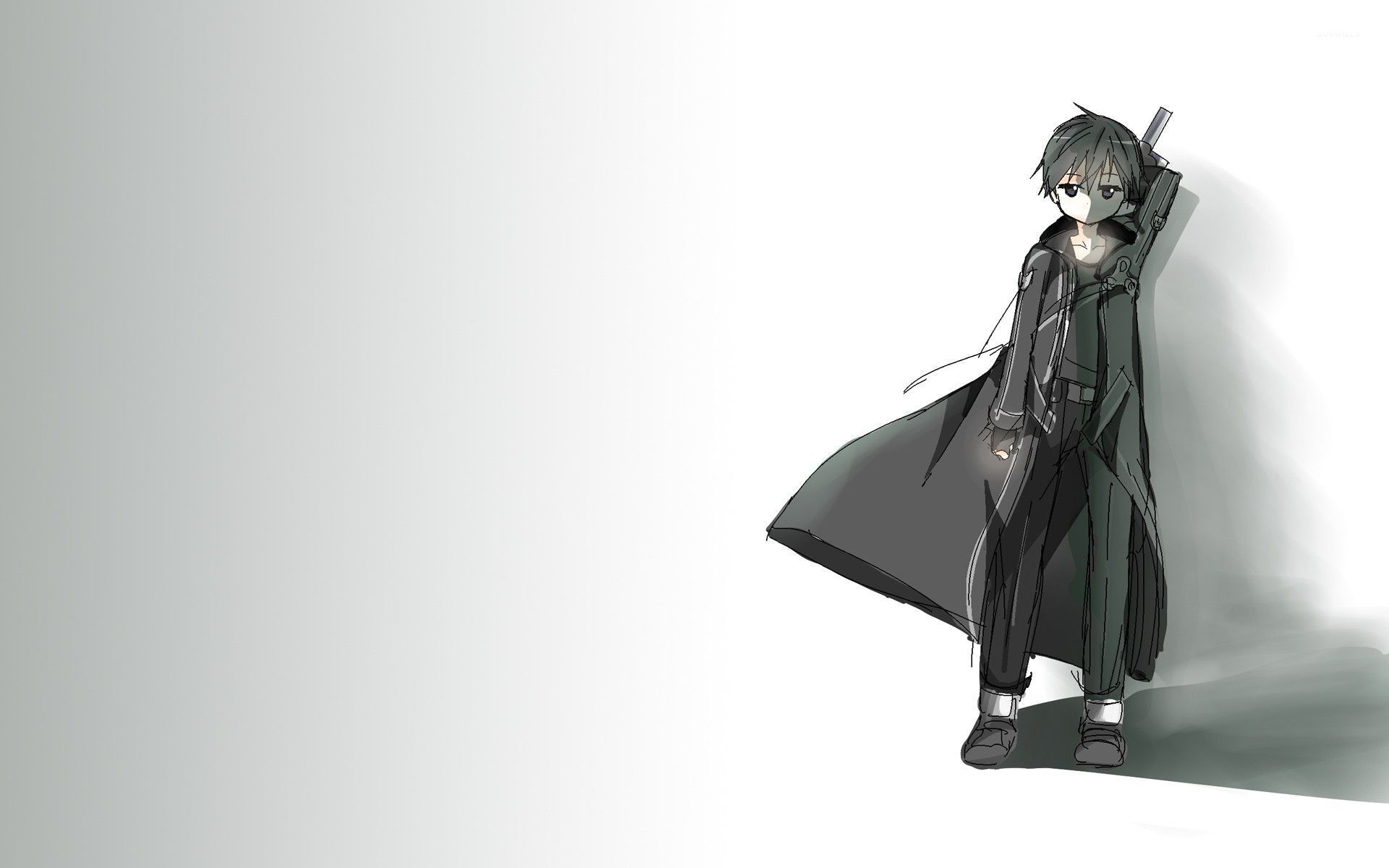 Anime Sao Kirito Dark Wallpapers