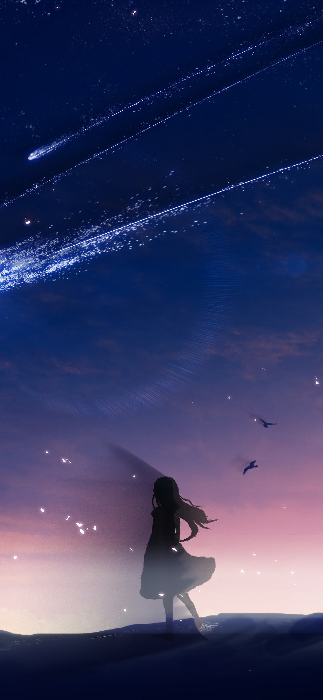 Anime Sky Iphone Wallpapers