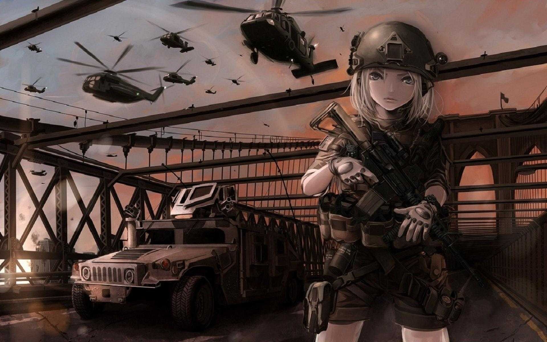 Anime Soldier Wallpapers