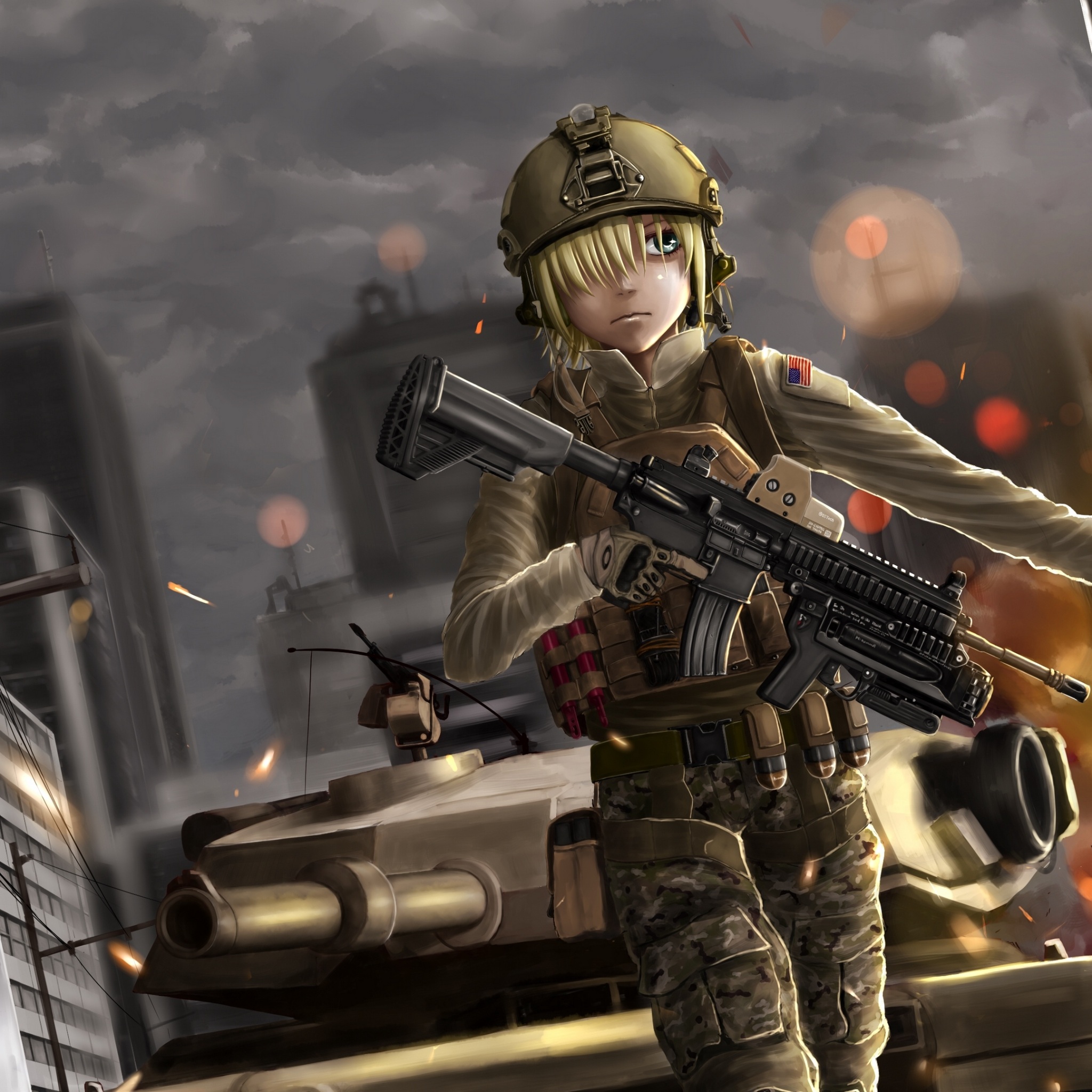 Anime Soldier Wallpapers