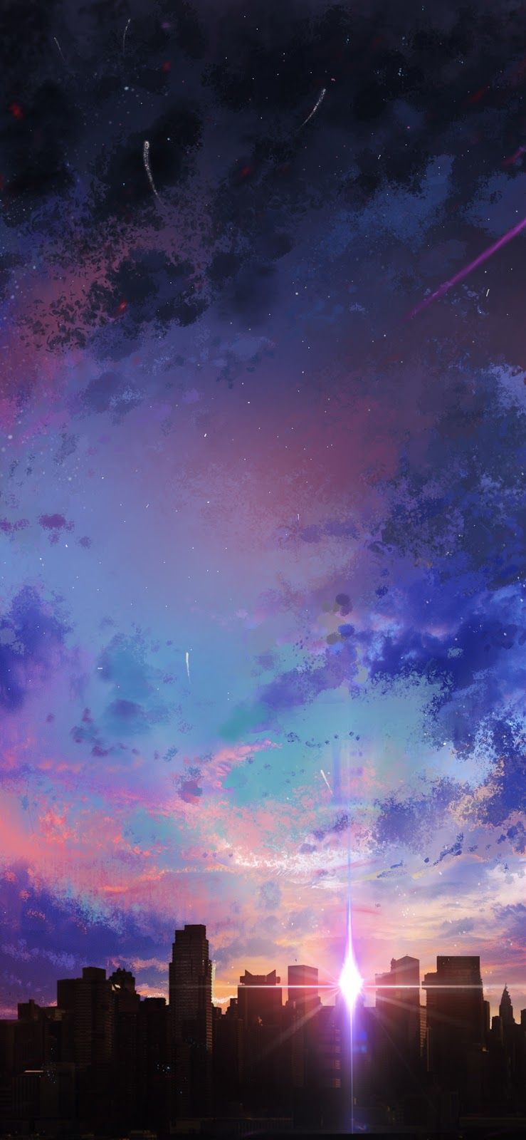 Anime Sunset Iphone Wallpapers