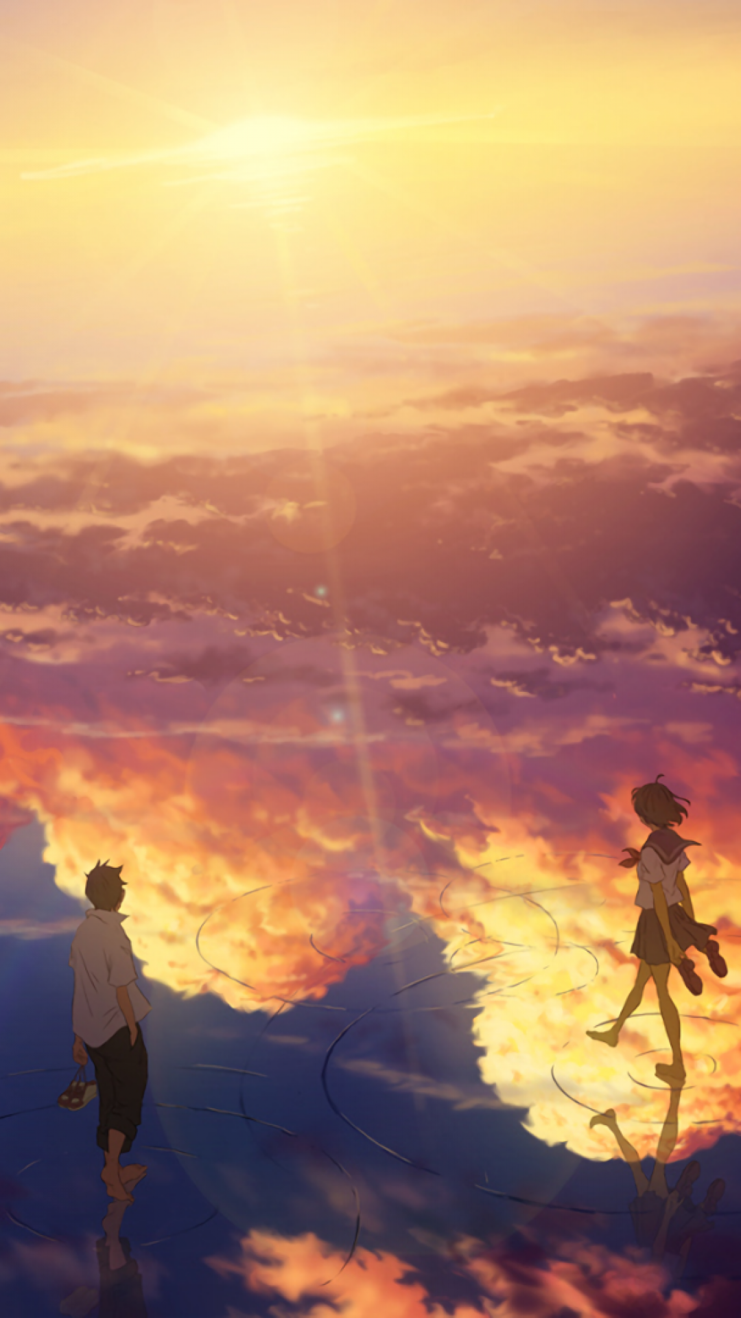 Anime Sunset Iphone Wallpapers