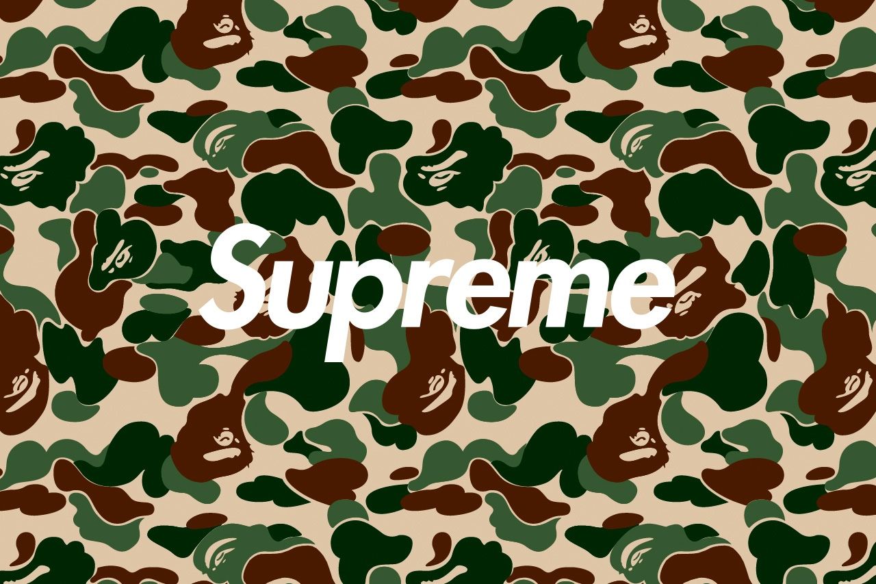 Anime Supreme Bape Desktop Wallpapers