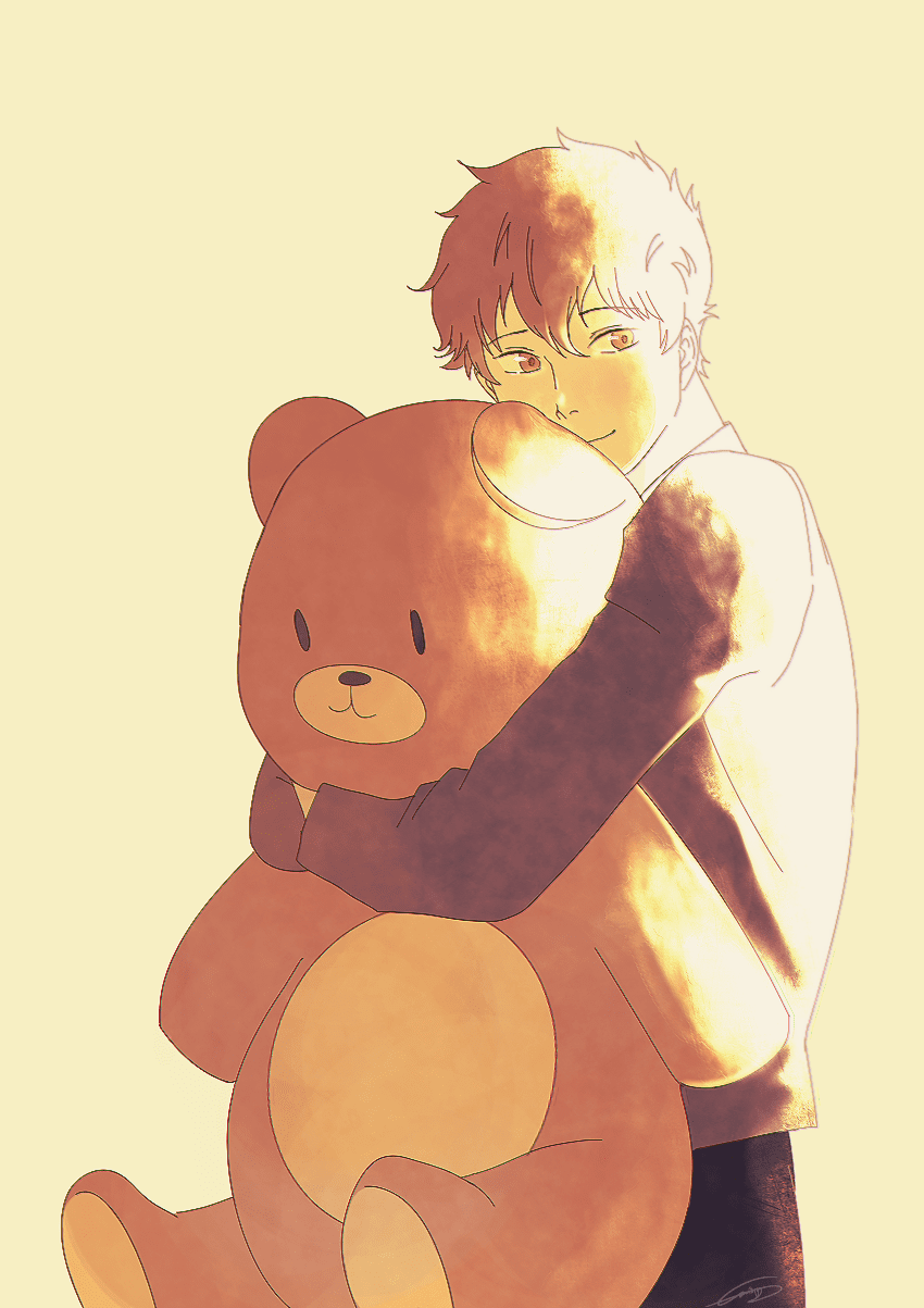 Anime Teddy Bear Wallpapers