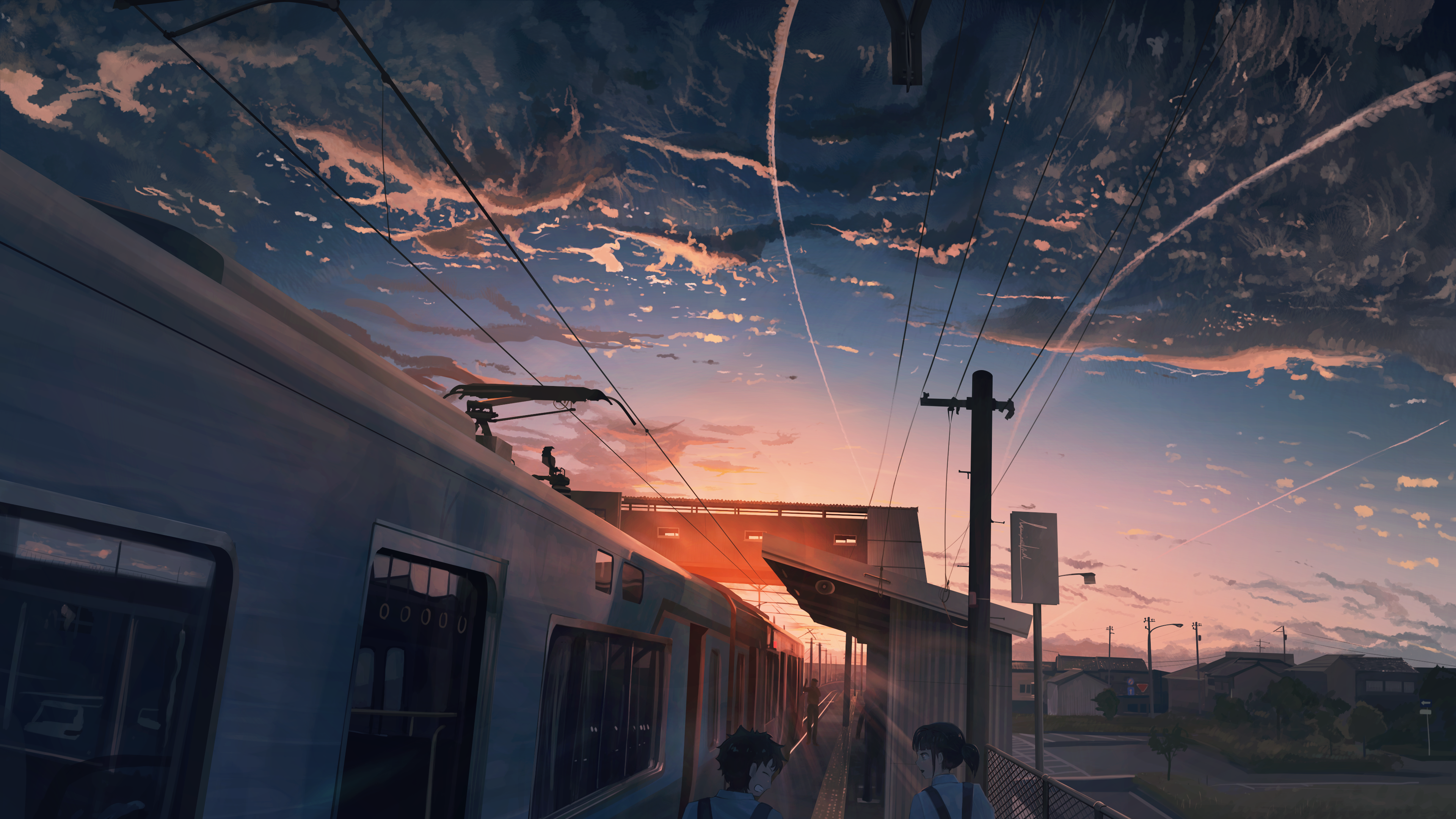 Anime Train Wallpapers