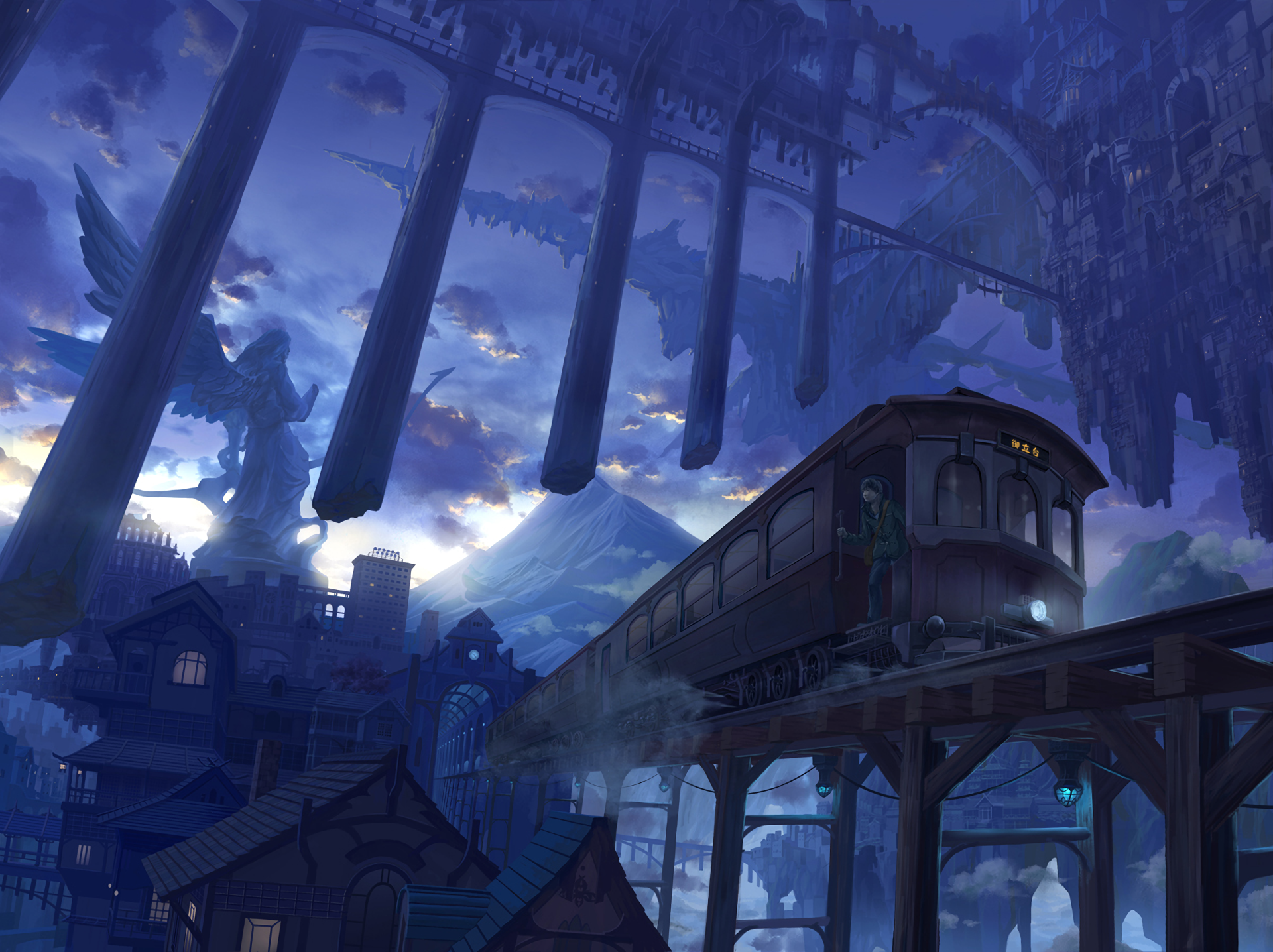 Anime Train Wallpapers