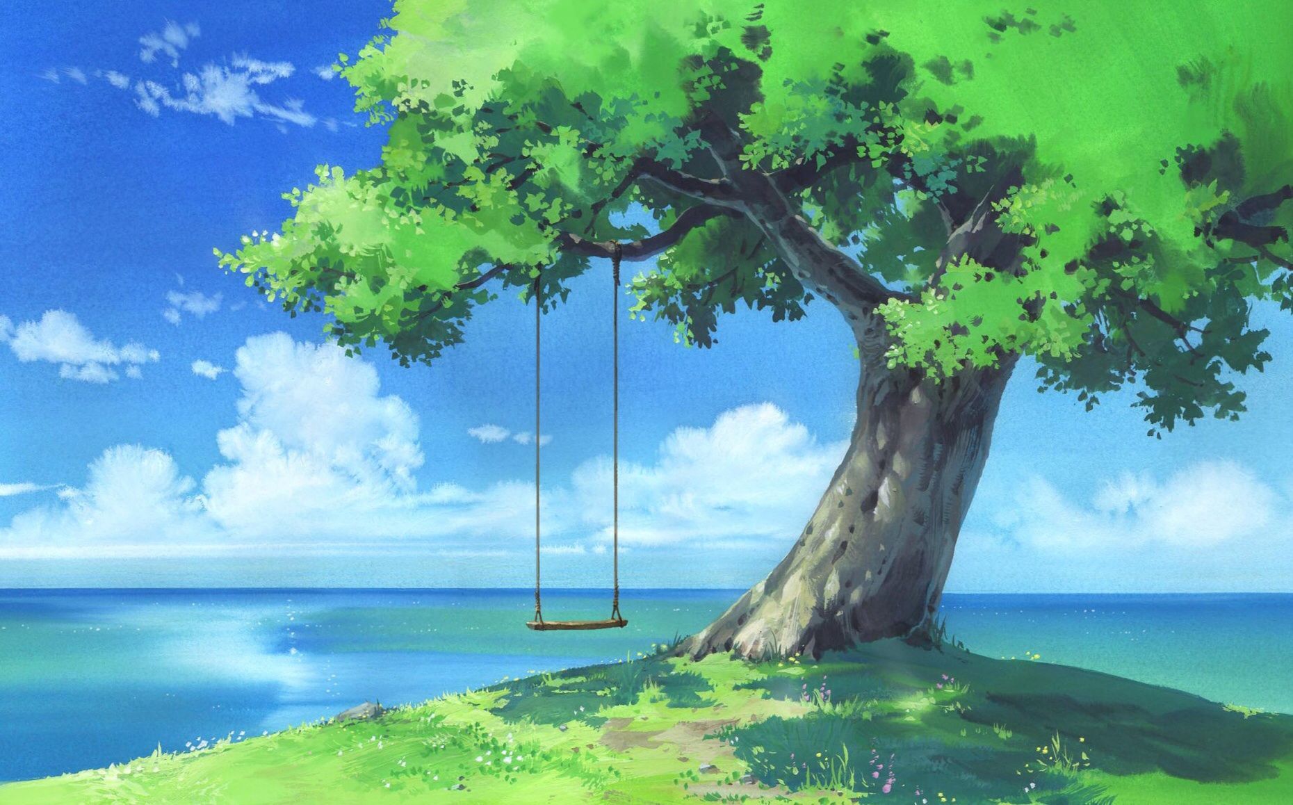 Anime Tree Wallpapers