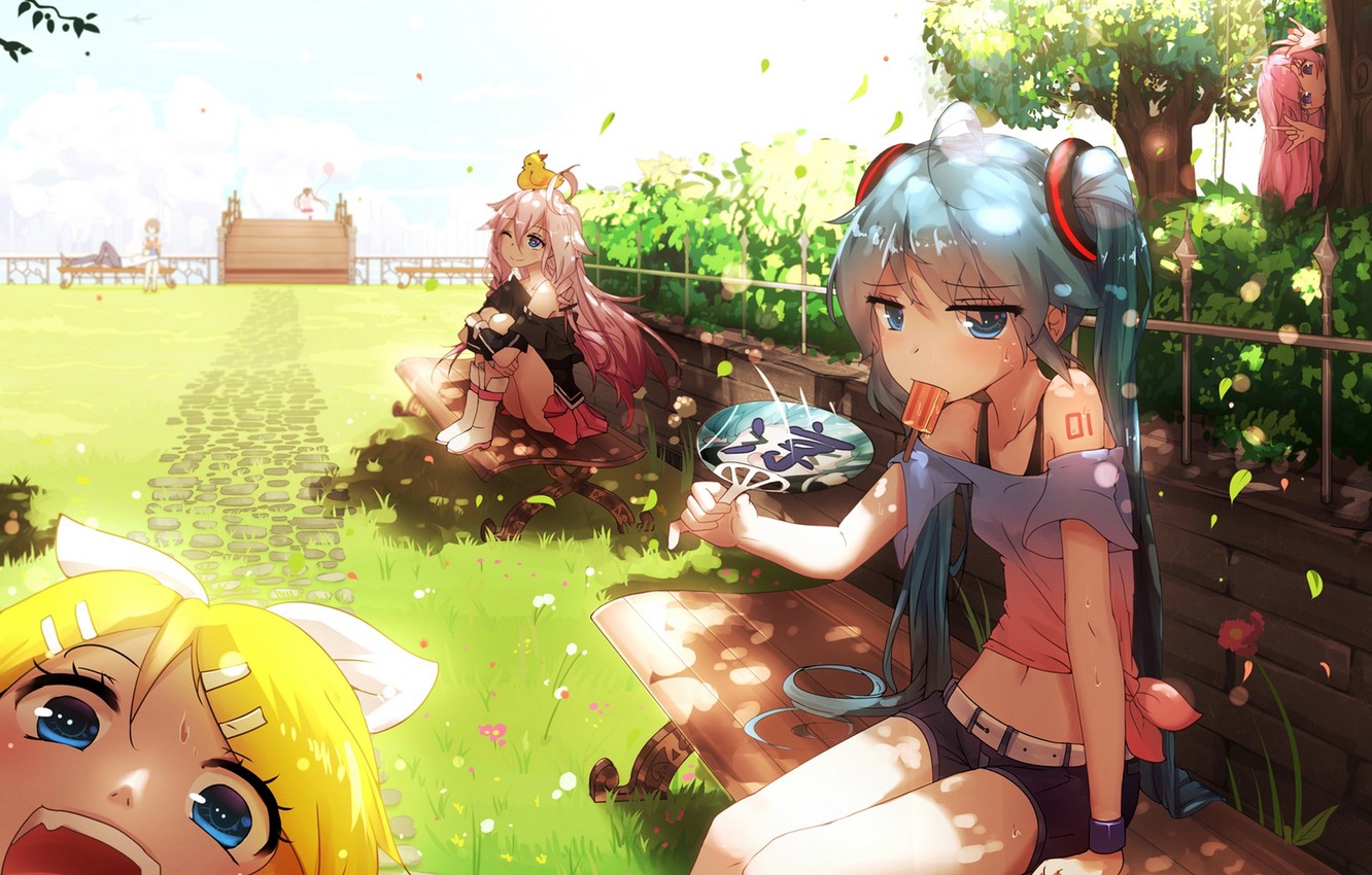 Anime Vocaloid Hatsune Miku Rt Wallpapers