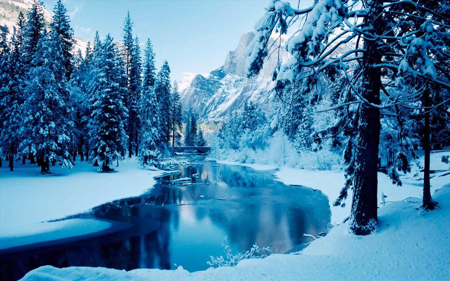 Anime Winter Scenery Wallpapers