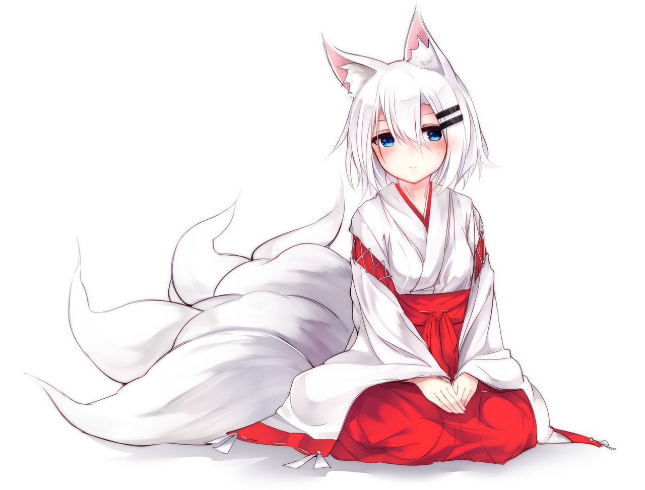 Anime Wolf Girl Wallpapers