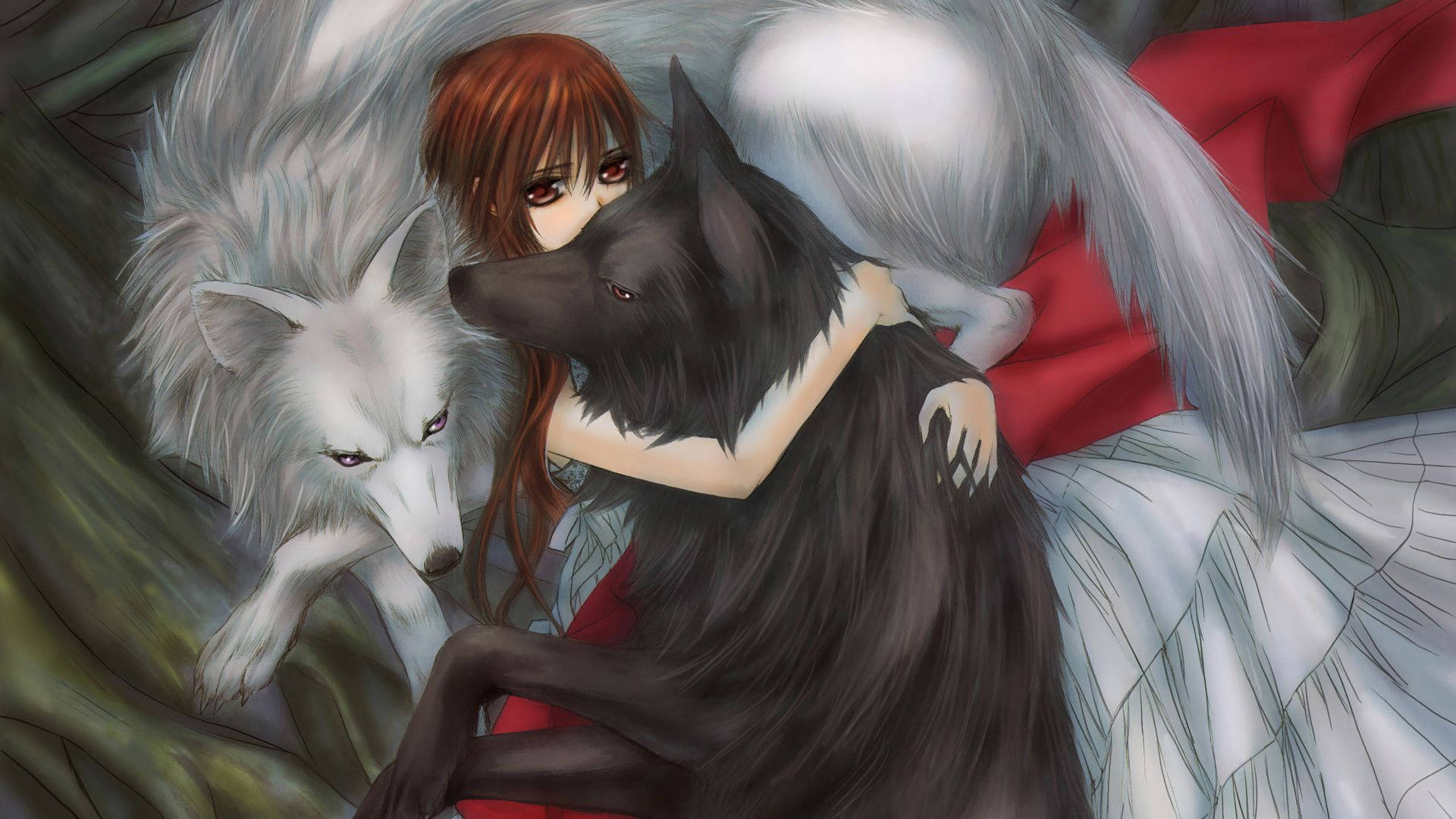 Anime Wolf Girl Wallpapers