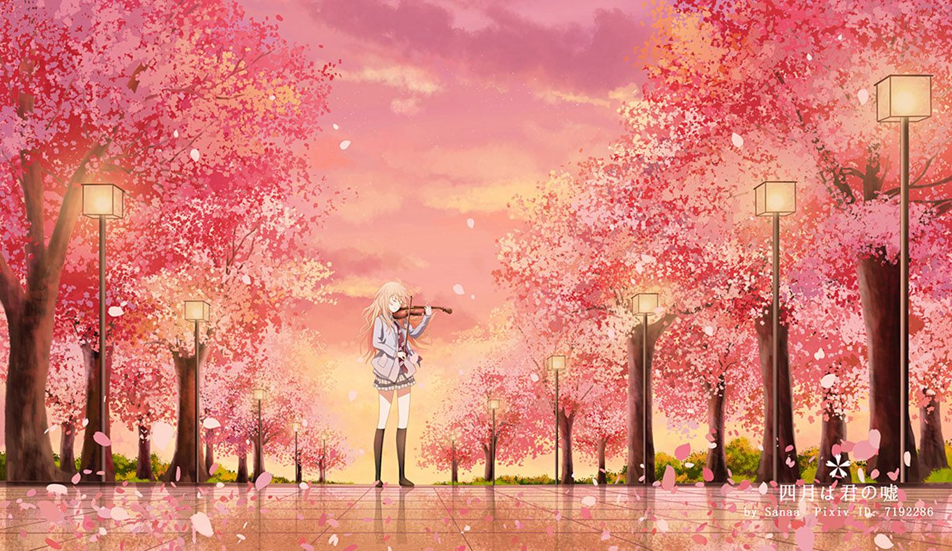 Anime Your Lie In April Wallpapers