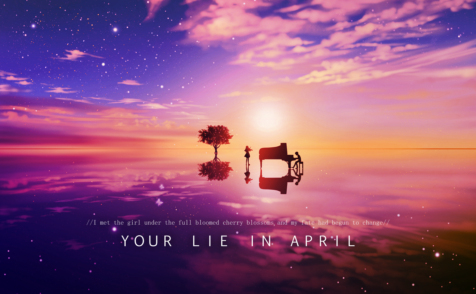 Anime Your Lie In April Wallpapers