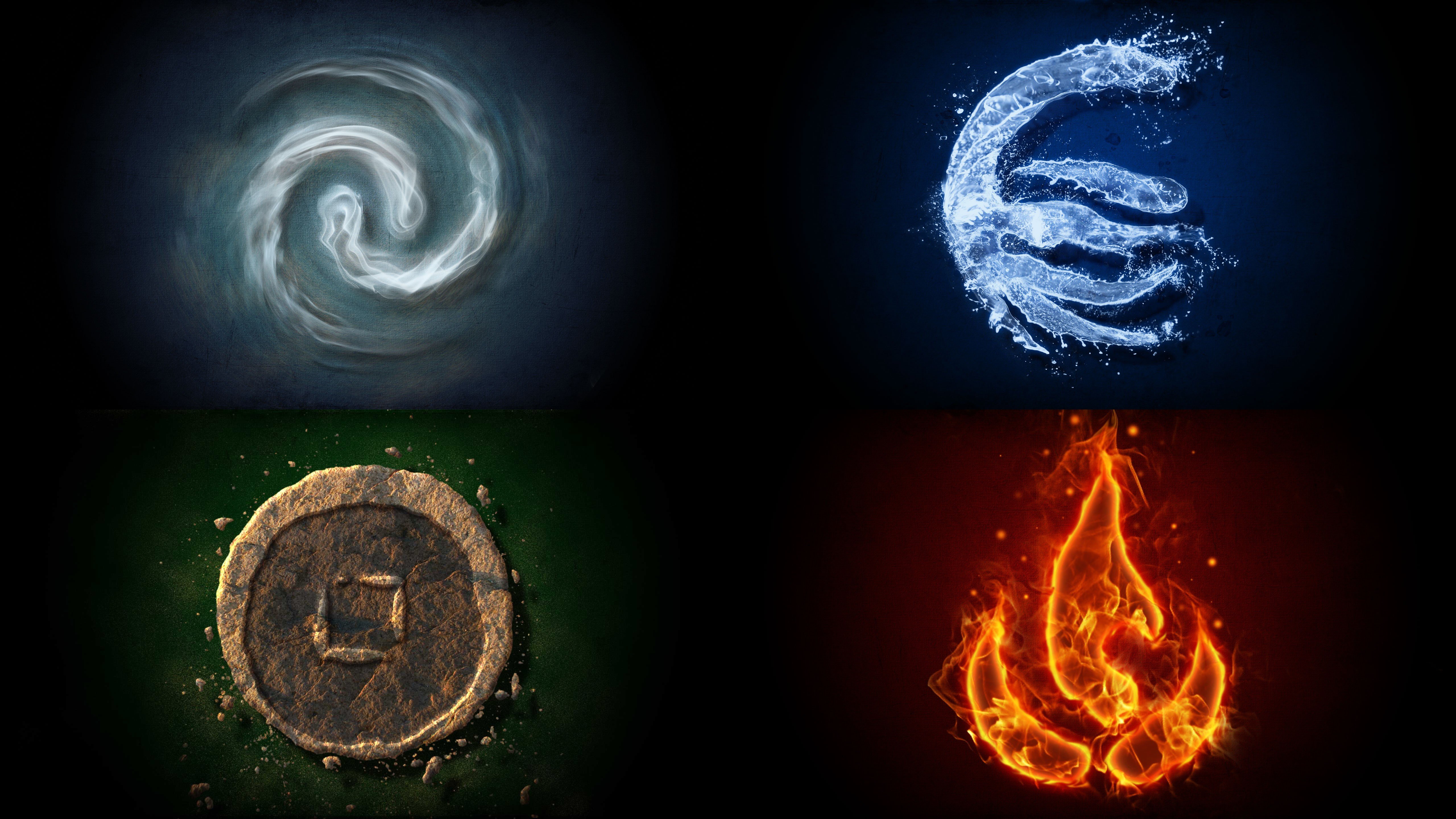 Avatar The Last Airbender Elements Wallpapers