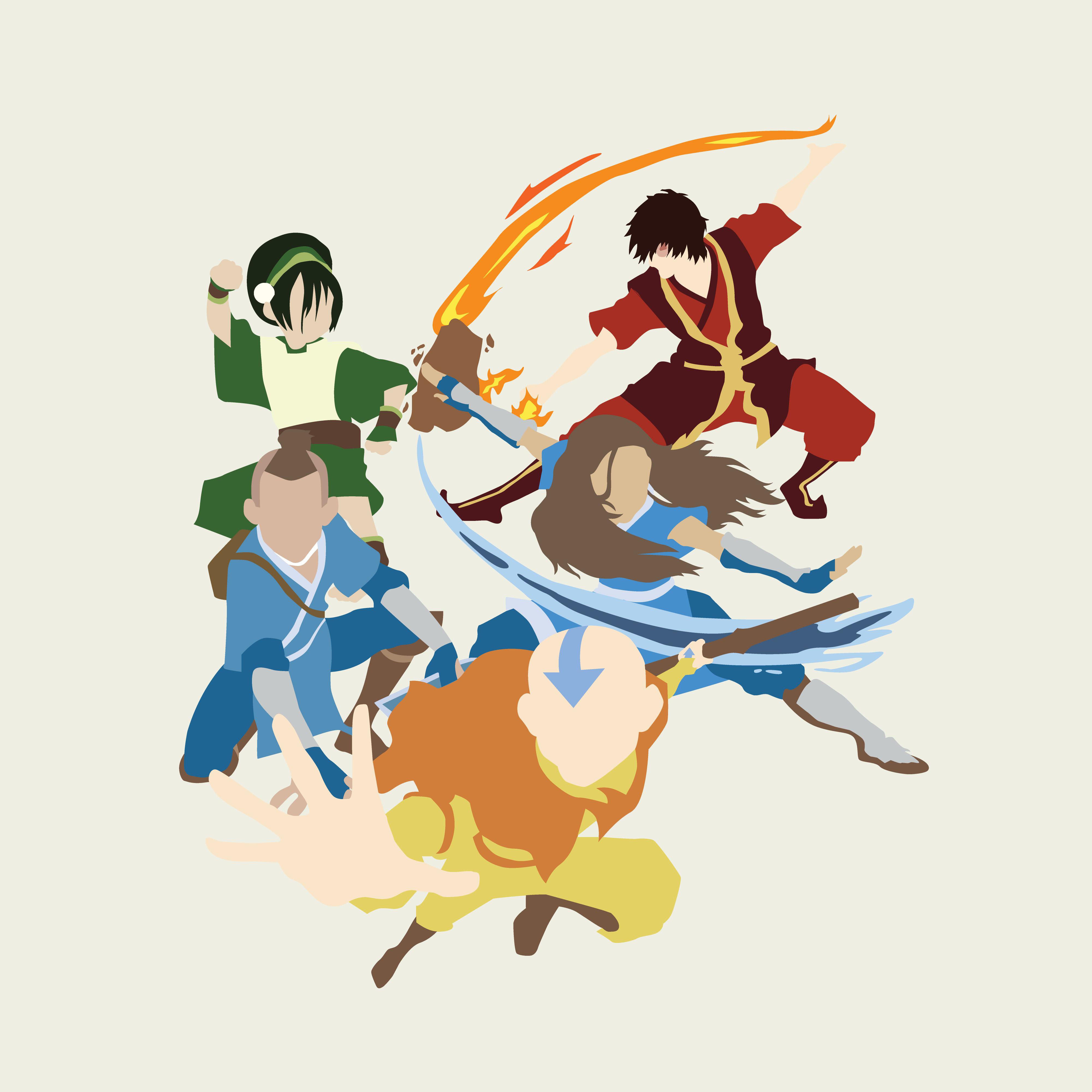 Avatar The Last Airbender Minimalist Wallpapers