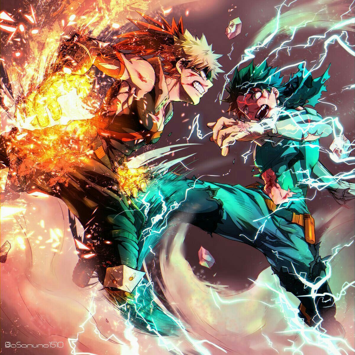 Bakugo X Deku Wallpapers