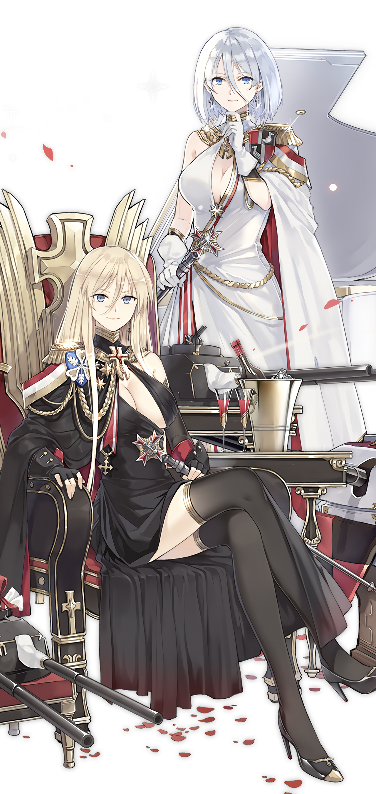 Bismarck And Tirpitz Azur Lane Wallpapers