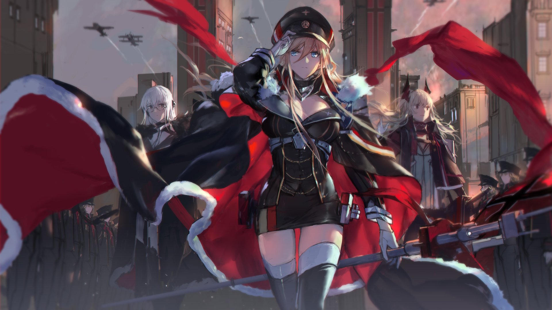 Bismarck And Tirpitz Azur Lane Wallpapers