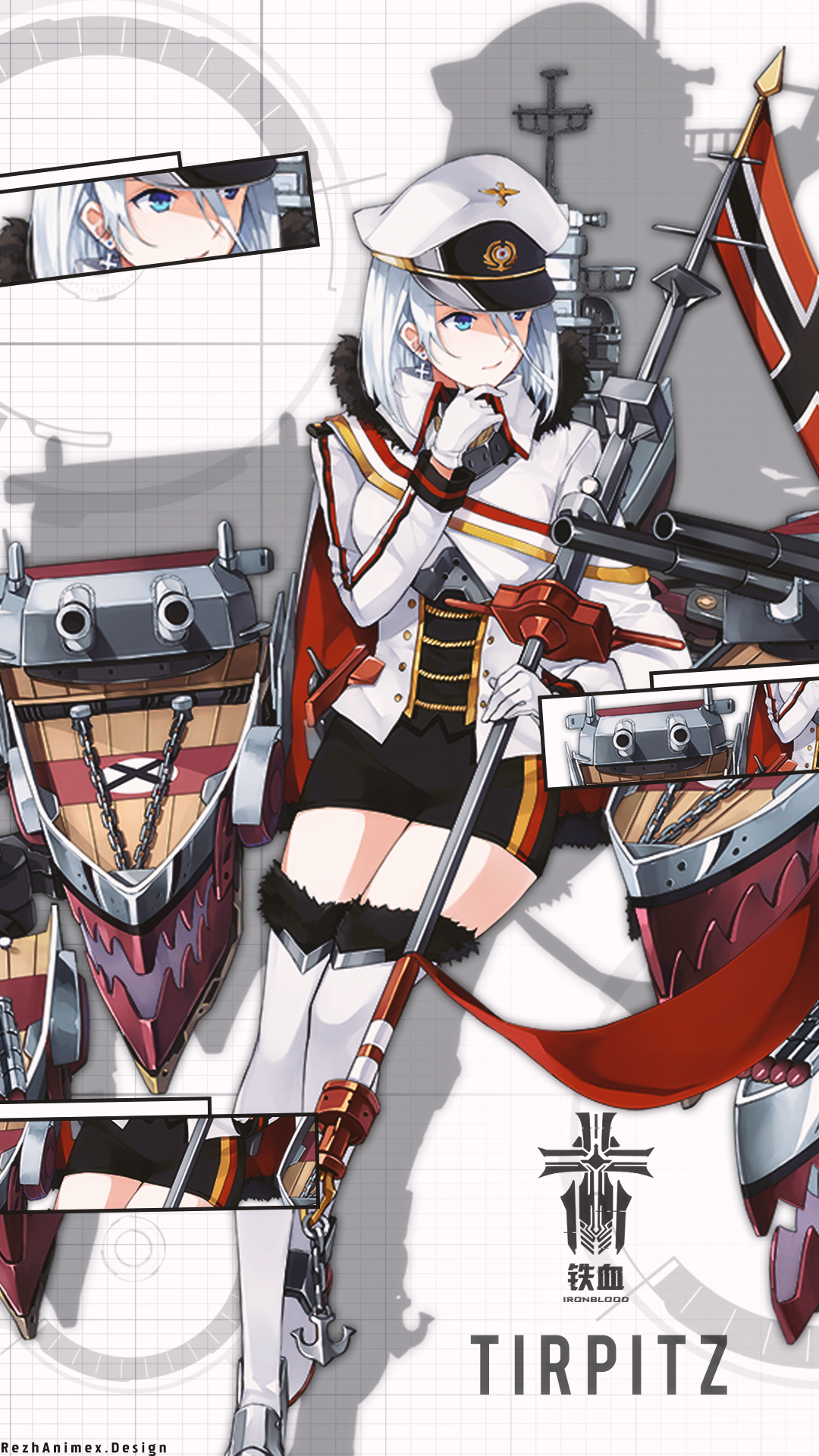 Bismarck And Tirpitz Azur Lane Wallpapers