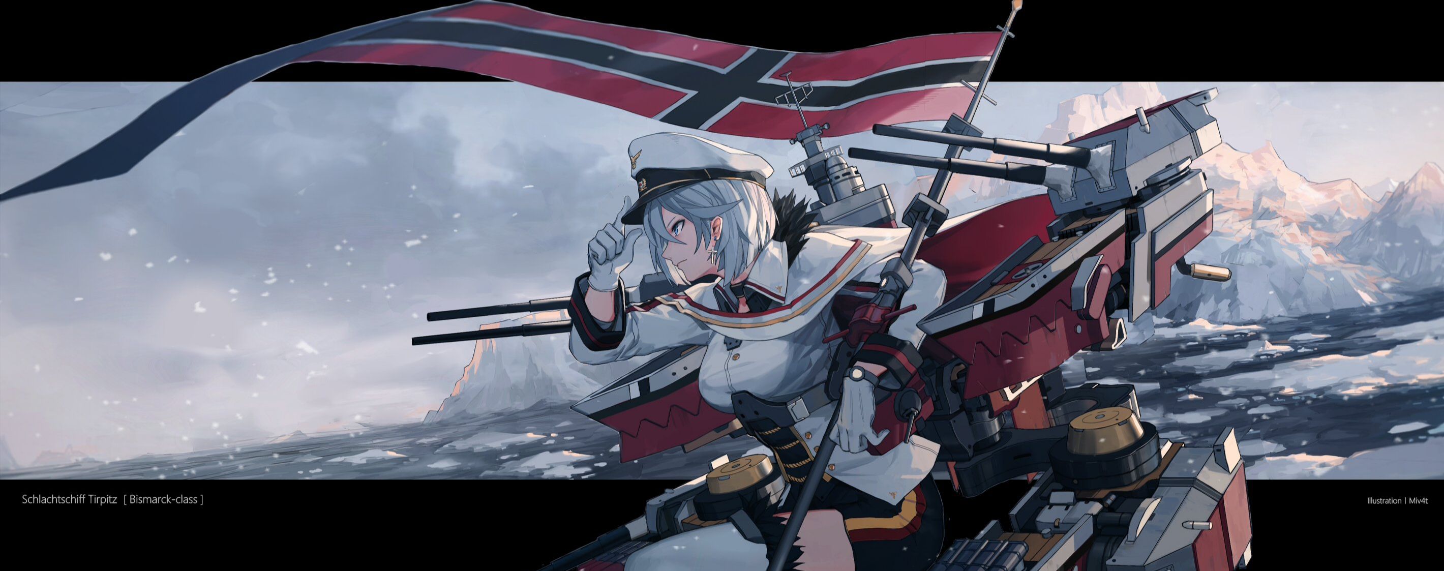 Bismarck And Tirpitz Azur Lane Wallpapers