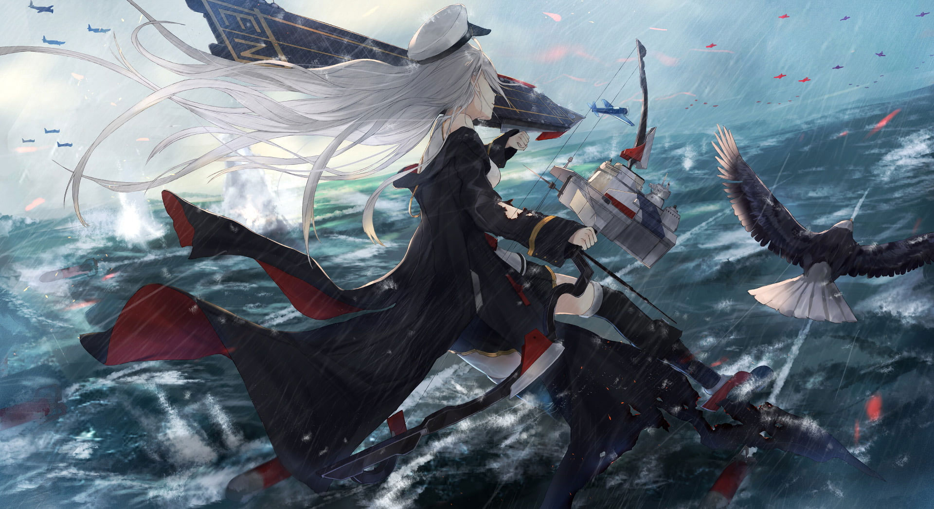 Bismarck And Tirpitz Azur Lane Wallpapers